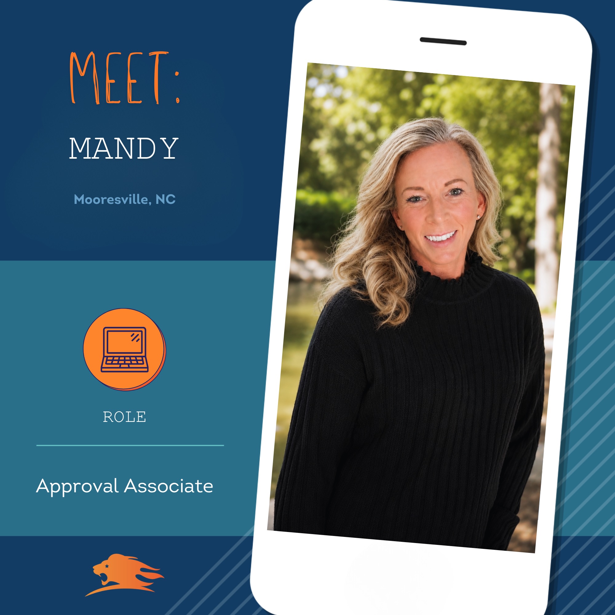 Team Member Spotlight ✨
Meet @mandycampbell79 our Approval Associate based in Mooresville, NC! With more than 10 years in the mortgage industry, she brings tons of experience and knowledge to the MortgageCountry team.
When she’s not working, you can usually find Mandy boating, trying a new recipe at home, or on the pickleball court. 🏓
We’re lucky to have you, Mandy! 🧡
#TeamMemberSpotlight #MortgageCountry #MeetTheTeam