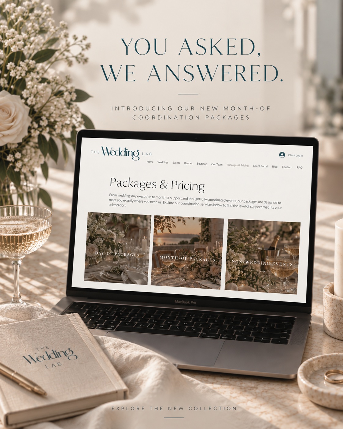 As part of our rebrand, we didn’t just want to change how The Wedding Lab looks; we wanted to take the opportunity to grow alongside our couples. 🤍 You asked, and we answered.
Based on the requests, feedback, and needs we’ve heard from our clients, we’re officially introducing Month-of Coordination: our take on partial planning, for couples who have done the up-front bookings of key vendors, but want more hands-on support bringing every detail together in the weeks before “I do.”
We’ve also expanded our collection of add-on services, giving you even more ways to customize your experience and choose the support that makes sense for your celebration.
New look. New services. More ways to make wedding planning feel a little lighter, while keeping the same care, attention to detail, and coordination you’ve come to know from The Wedding Lab since 2024.
The new collection is live. 🥂
Explore our updated Packages & Pricing to find your perfect fit: theweddinglab.ca/pricing
Add-Ons: theweddinglab.ca/add-ons