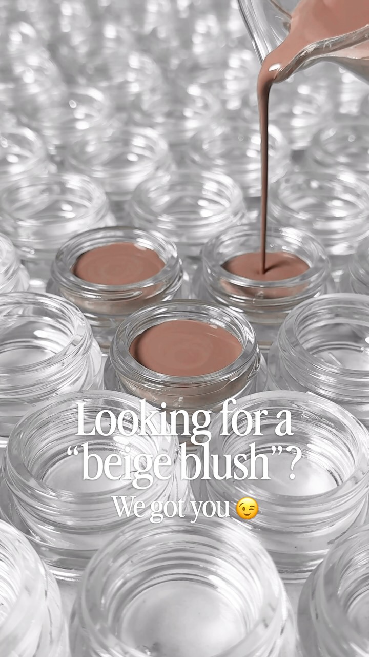 Some clips from the archive of making our light muted milk tea beige blush “Soothe” that we released earlier this year back in May (?). We’ve already had a few customers go through an entire jar in that time!
Again, a PSA that “beige blush” is a spectrum and relative to your skin tone. There is no such thing as a universal beige. This one too light? Great - we have other options. This too cool? Great - we have other options. Not your style or don’t think it’ll work for you? Fabulous, skip this one!
Idk how many times the “bean soup theory” has come to my mind when reading comments people leave about beige blush or makeup in general online luckily it’s mostly on other pages and not ours but still 😆
Anyway - it’s been like 9 months since we’ve posted one of these “pouring” style reels so thought we’d bring one back. Lemme know in the comments if you’ve become a Soothe convert this year 🙋🏻♂️
#creamblush #beigeblush #indiemakeup #antiblush