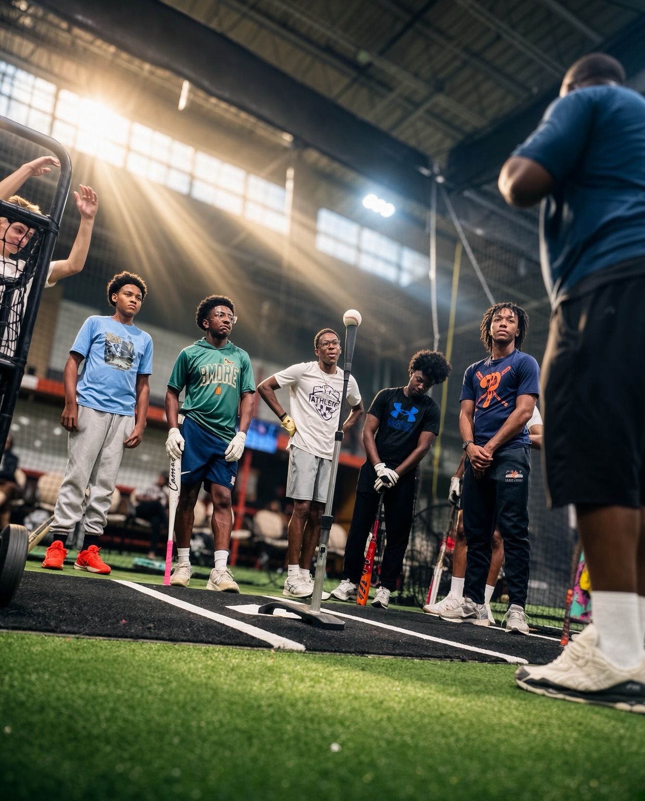 Thursday nights are for getting better. ⚾
Gap 2 Gap Hitting Group, led by Kellen Wallace of Baltimore Phenoms, is bringing young hitters together each week at BUBA to learn, compete, and develop their game.
This is exactly what we want our facility to be—a place where great coaches, local baseball organizations, and young athletes come together to create more opportunity in Baltimore.
Baltimore builds better hitters.
📍 BUBA | 1205 S. Carey St.
📅 Thursdays | 7:30 PM
💲 $25
Powered by B.U.B.A.
Free Access. Real Development. Citywide Impact.