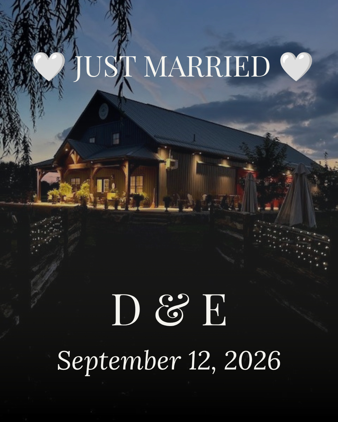 Just Married 🤍
Congratulations to D & E, who celebrated their beautiful wedding at Barn Swallow Fields on September 12, 2026.
Their guests enjoyed a cocktail hour featuring BBQ Burnt End Tacos, Fried Spring Rolls and Vegetable Gyoza, followed by a three-course plated dinner.
Entrée selections included Coal-Roasted Chicken with Bourbon Bacon Cream Sauce, Roasted Salmon with Maple Mustard Glaze and Red Thai Coconut Curry. Seasonal pies completed dinner before late-night pizza and gourmet donuts kept the celebration going.
Thank you, D & E, for trusting Indulge to be part of your wedding day. We wish you a lifetime of love, laughter and many memorable celebrations together.
#JustMarried #BarnSwallowFields #OntarioWeddings #WeddingCatering #IndulgeCatering