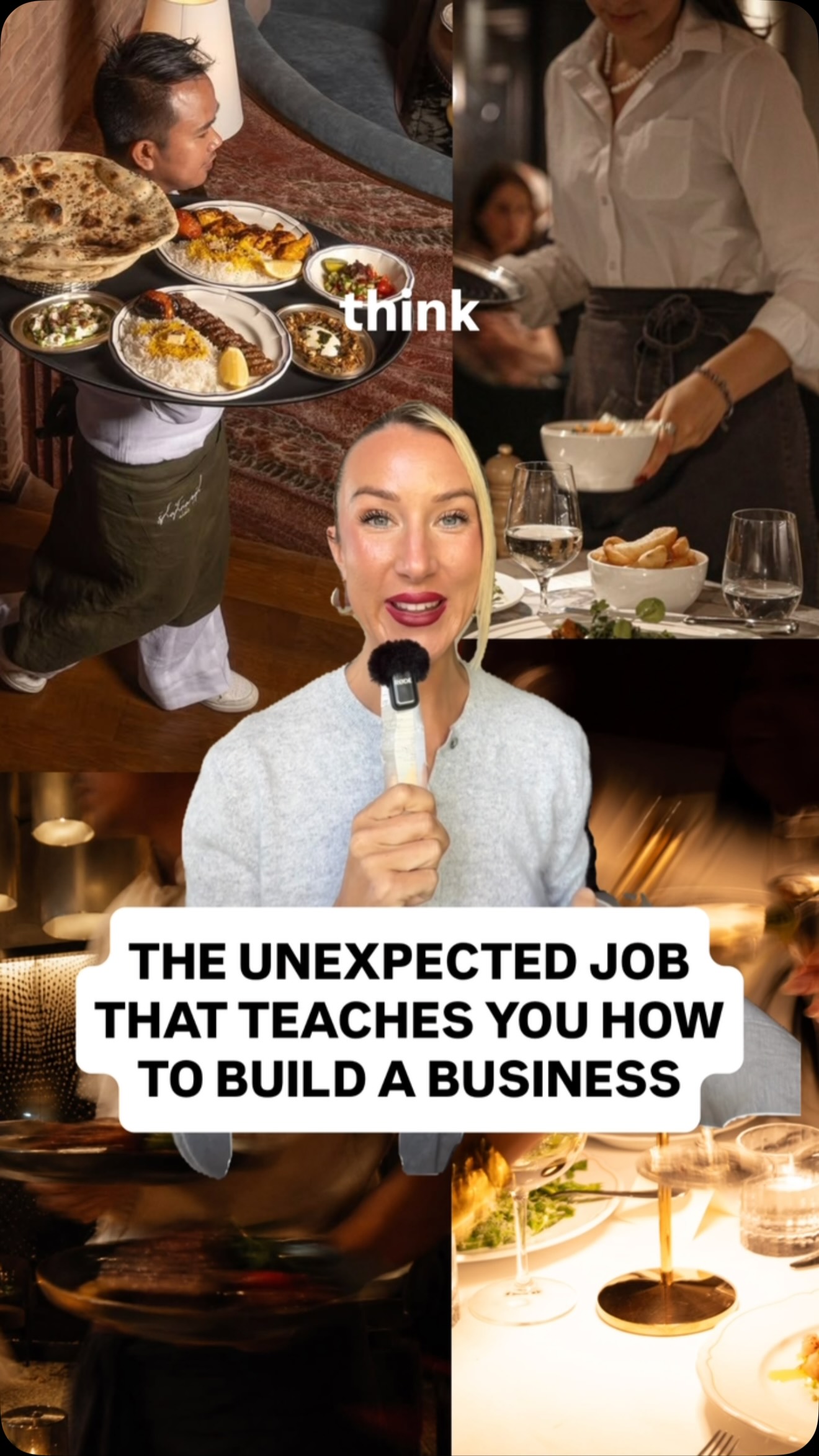 Why being a waitress makes for the most successful entrepreneurs IMO 📝
Being a waitress for 15 years honestly taught me SsoooOoo much about running a business, customer service, time management and people skills
I always bond with other girls who worked in the service industry bc well… IYKYK!!!
Also I feel like I was a mini entrepreneur every night, the better I did the more money I made lol the Capricorn in me thrived!!!
Did you have a similar experience??
