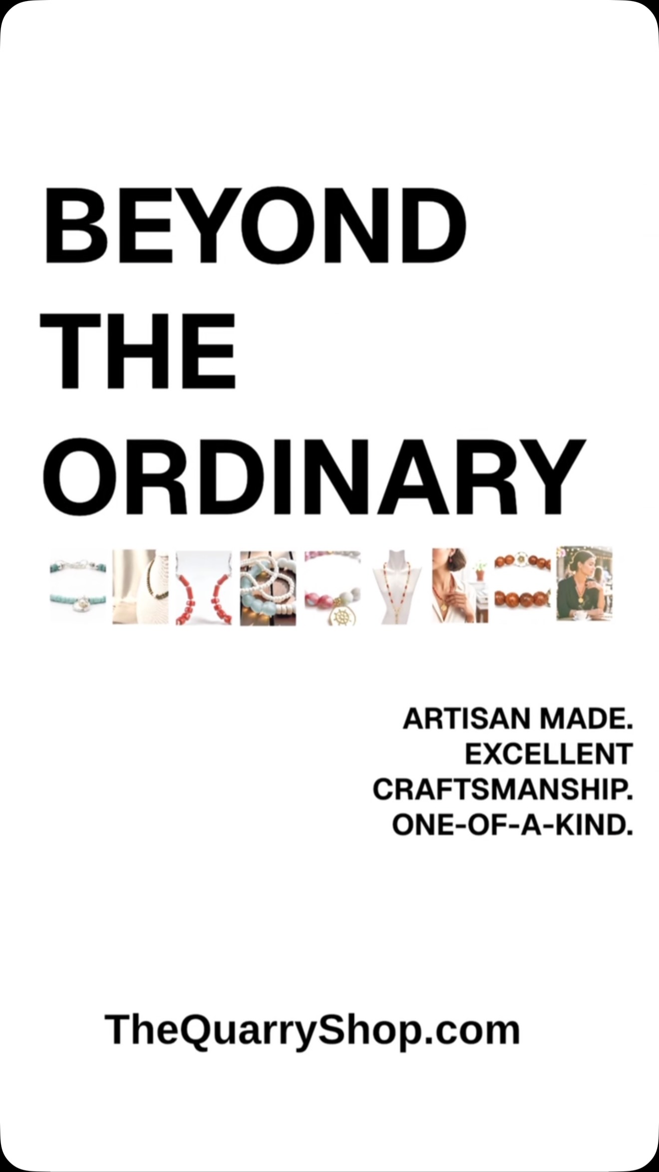 Beyond the ordinary jewelry, wearable art! TheQuarryShop.com. Men’s and W#thequarryshop #quarrymusthaves #artisanmade #oneofakind #LaborDaySale