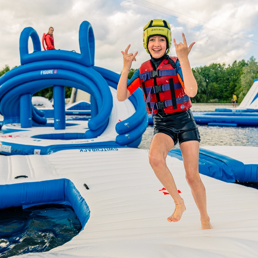 AQUA PARK LIFE at @springlakeswatersports 😍