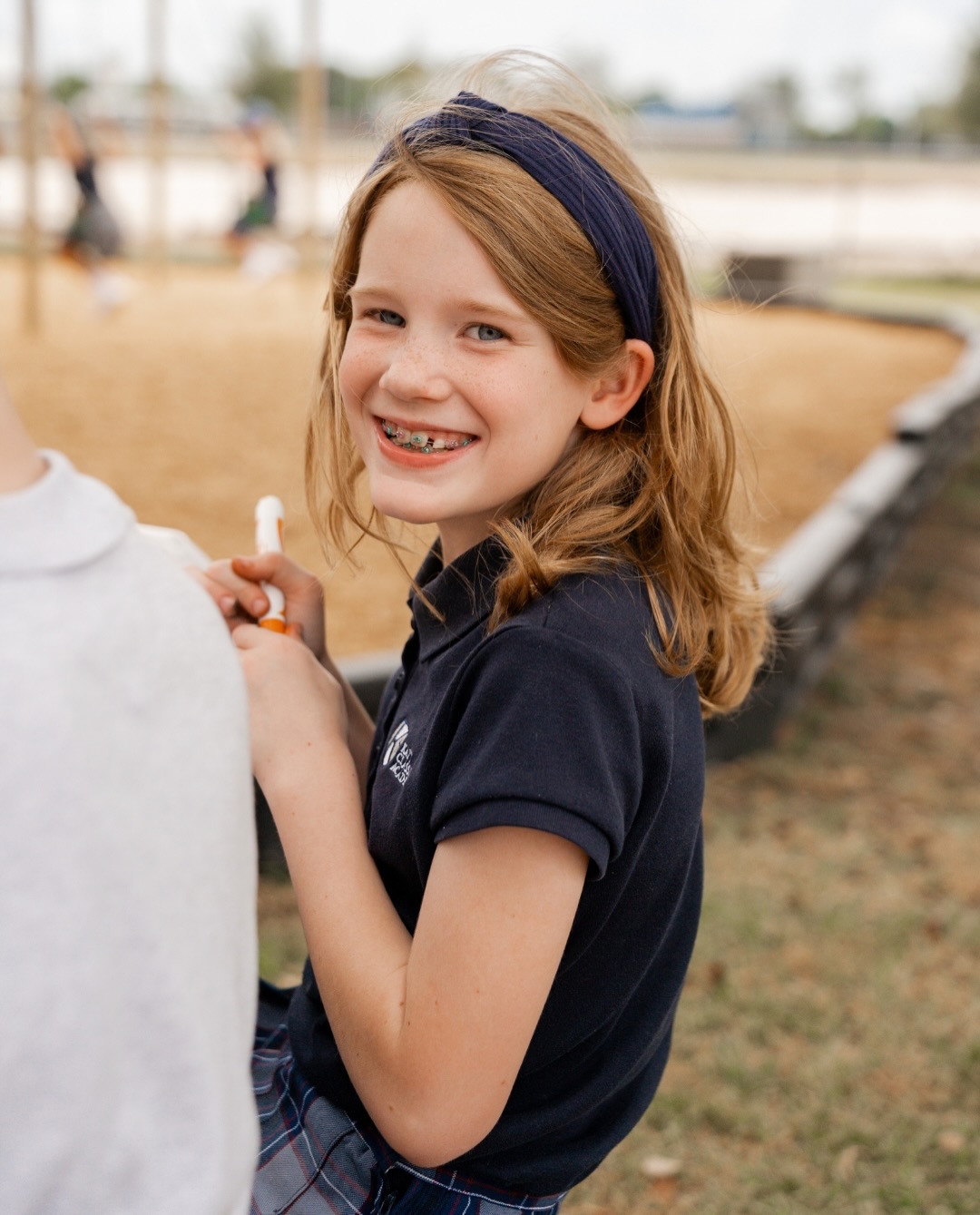 We heard so many sweet (and funny!) answers when we asked our students during recess what they love most about KCA. ❤️
Some of our favorites:
“the friends”
“all the crafts we do in history and dressing up”
“arts and crafts”
“pizza day”
“nice teachers who love us”
But one answer especially stood out:
“I love how often we talk about Jesus.” 🥹
And honestly, that’s one of the things we love most about KCA, too. What a gift to see our students not only learning about Jesus, but recognizing how central He is to their school experience.
Do you spot your kid?? 👀