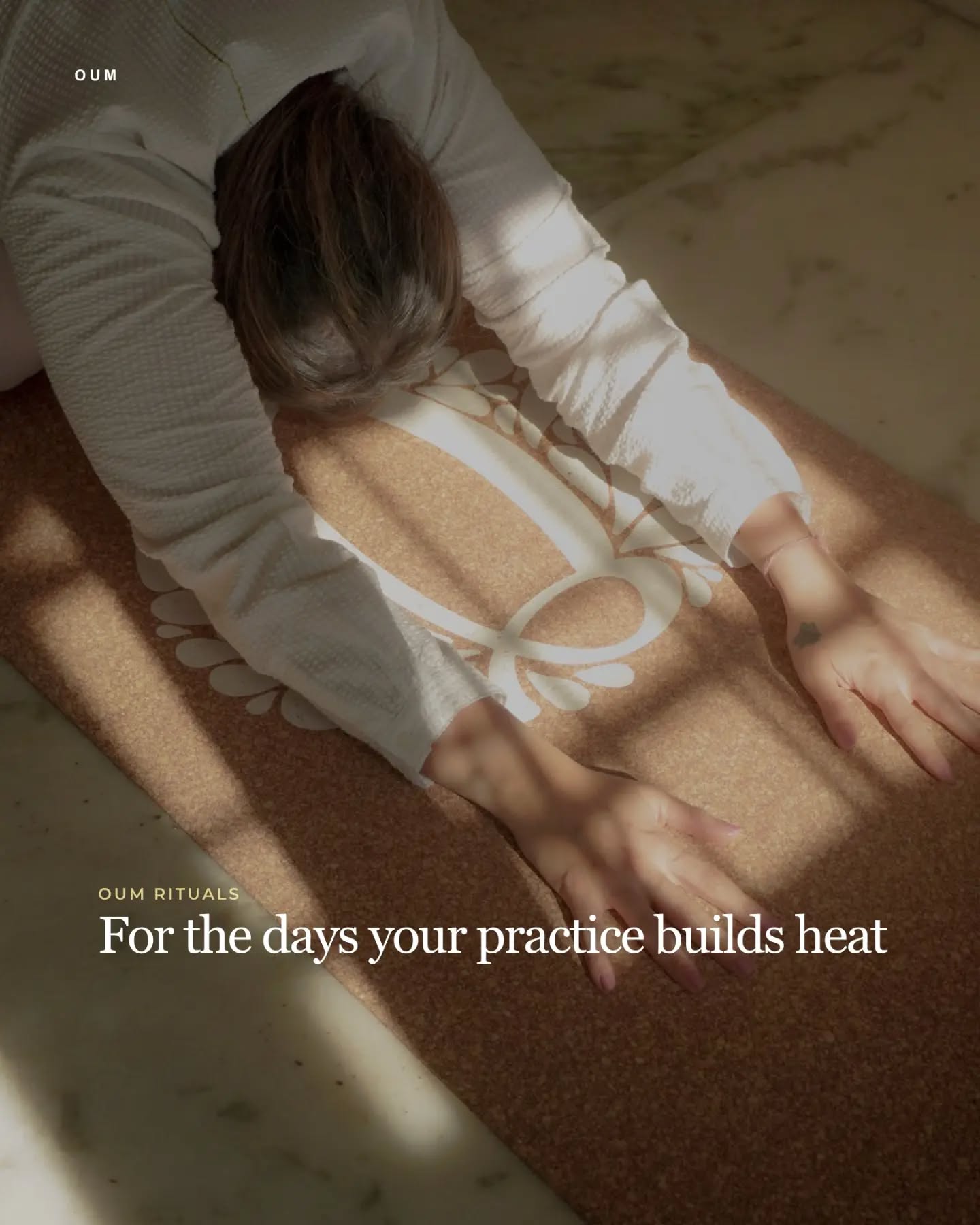 Some practices ask you to slow down.
Others build heat with every transition.
For movement-led practices, the surface beneath you matters - how it responds to your hands, your feet and the rhythm of your flow.
OUM’s Cork Mat is created for practices that move, build warmth and ask for a grounded connection to the surface beneath you.
Because when your practice becomes more dynamic, your foundation should be able to move with you.
Explore the Cork Collection.
#oum #yogamats #handwovenyogamats #handloom #oneuniversemantra