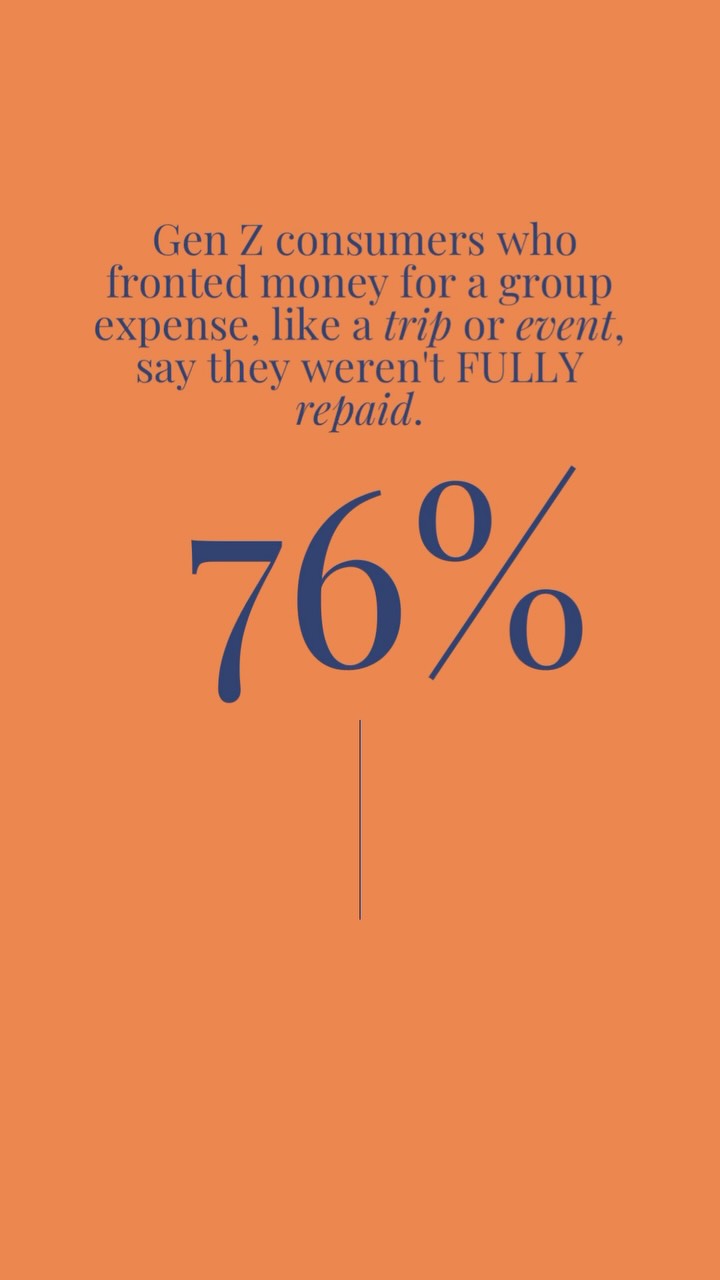 Apparently, we need to talk about paying our friends back.
New research found that 76% of Gen Zers who've covered a group expense weren't fully paid. Even worse, half say they've gone into debt covering expenses for a group.
Folks, we do not need to go into debt for a dinner, concert tickets, or an Airbnb.
If someone fronts the money, paying them back promptly is part of the social contract. They shouldn't have to remind you with another Venmo request or wonder if bringing it up will make things weird.
You're going to need friends, pay them back.
#ThePoliteCompany #EverydayEtiquette #MoneyManners