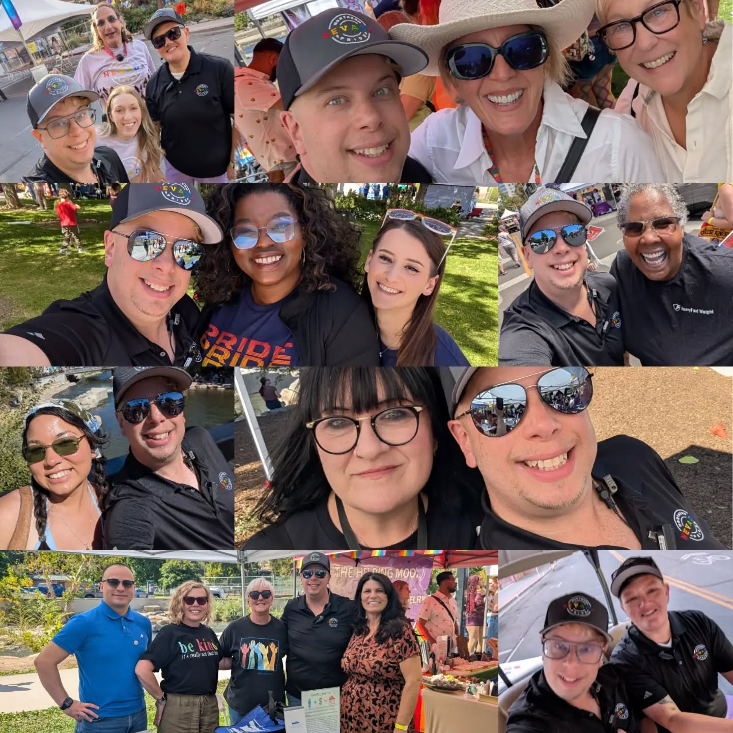 This @northernnevadapride weekend was full of joy and fun for thousands. I have always been impressed with how this team pulls such a giant parade and festival together so flawlessly. And now I am honored to be leading the marketing and media part of our committee. It was so good to see everyone and their smiles! 🌈💖🦄 #inthistogether #communitysupport #pride #zakunscripted