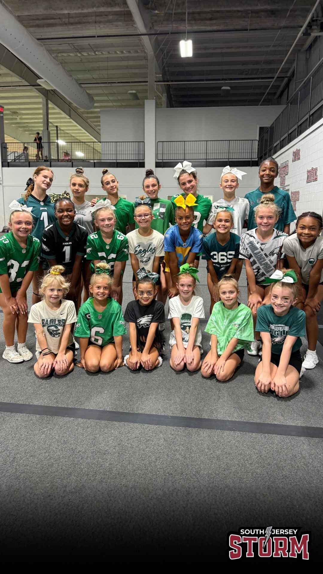 E-A-G-L-E-S… EAGLES! 🦅💚
Storm understood the assignment. ⚡️
LET’S GO BIRDS! 🏈 @philadelphiaeagles
#FlyEaglesFly #GoBirds #Eagles #SouthJerseyStorm