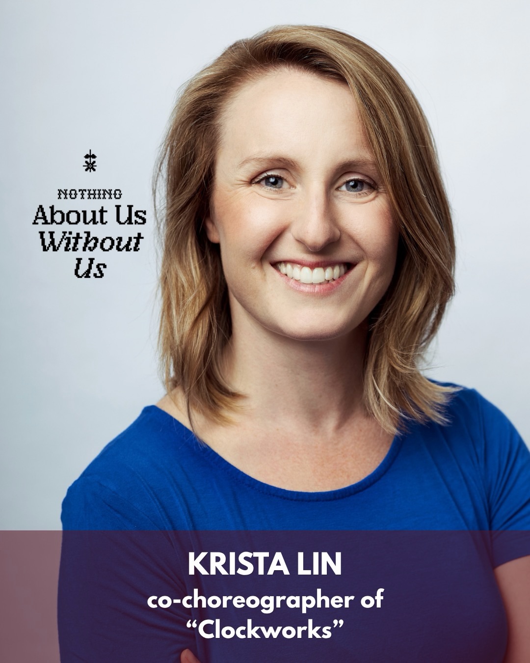 FALL SHOW SPOTLIGHT • We are thrilled to introduce @kristalin.dance and @alison_neuman, choreographers of CLOCKWORKS, an ensemble work that will be featured at Nothing About Us Without Us! Join us for this collaborative multi-artist piece at Backstage Theatre on September 18 & 19! Both shows will be ASL interpreted.
Alt text provided.