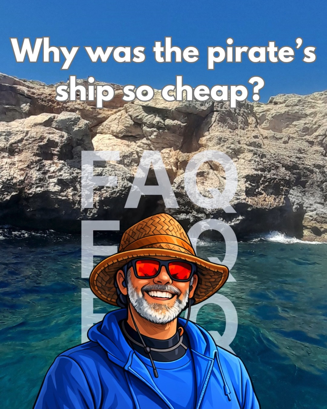 Because it was on SAIL ๐ดโโ ๏ธ ๐ !
Book in for more terrible dad jokes!
๐ฆ๐ช: www.kayakgozo.com/
.
.
.
#visitmalta #BlueWaters #kayakgozo #visitgozo #dadjokes