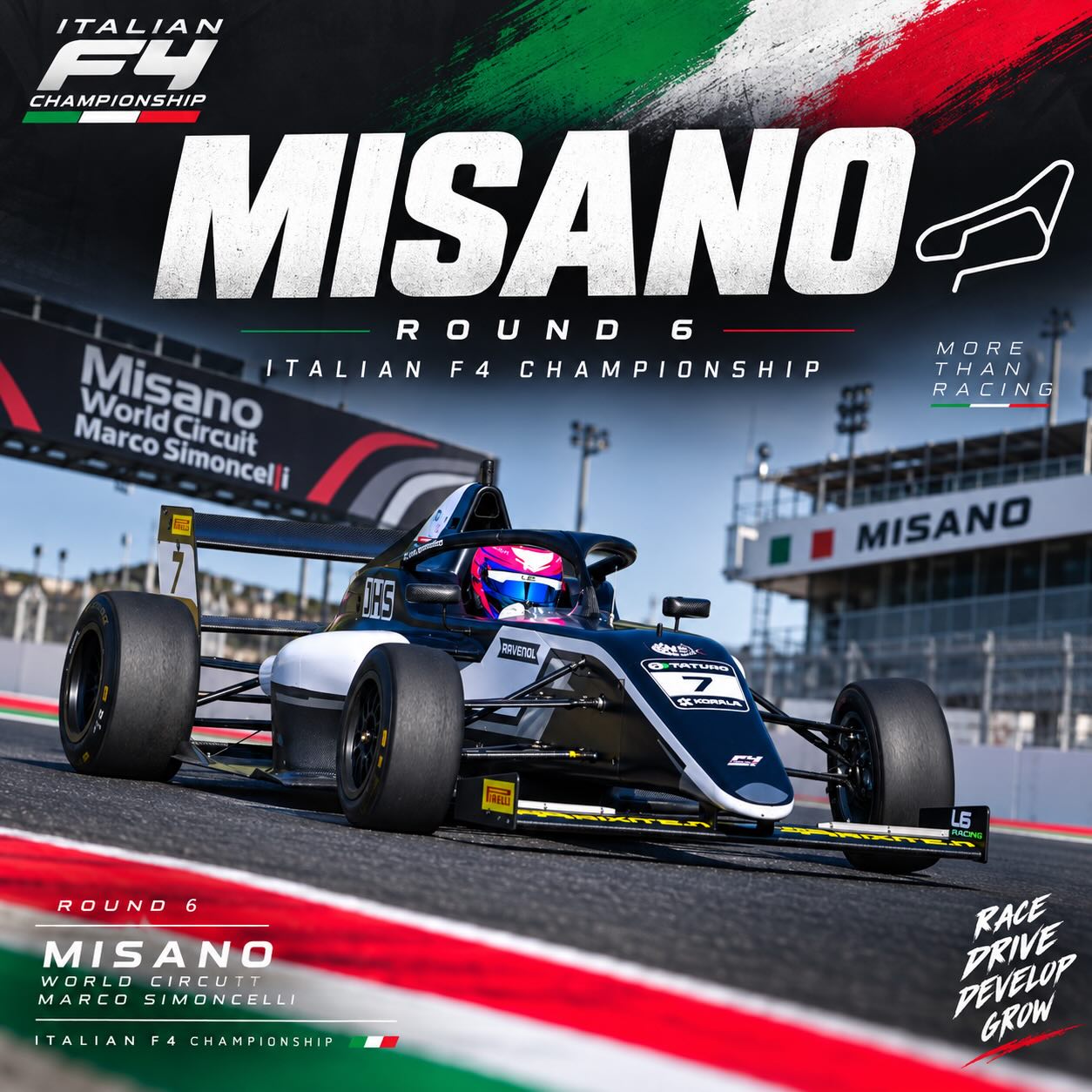 ๐ฎ๐น MISANO โข ROUND 6 ๐ฎ๐น
The Italian F4 Championship heads to Misano for Round 6! ๐๐ฅ
Another race weekend, another opportunity to push harder, fight for every position.
We are ready.
#ItalianF4 #ItalianF4Championship #Misano #usracing