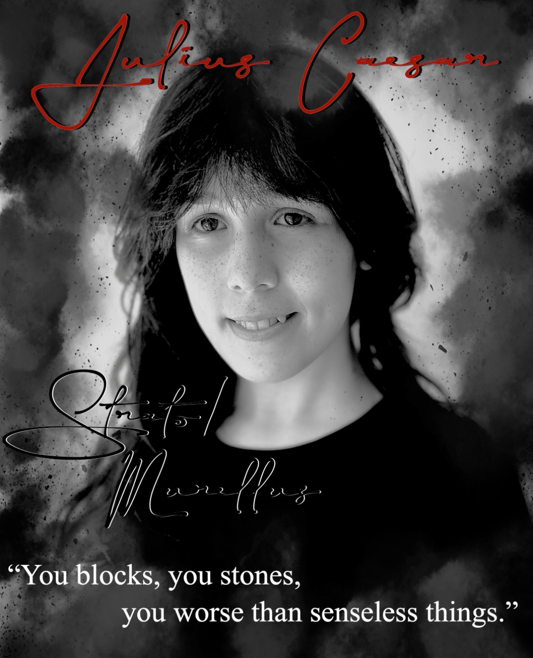 Murellus, tribune of the people, and scornful of the cult of Caesar, is played by Associate, Olivia McMillan.
“You blocks, you stones, you worse than senseless things.”
Olivia also plays Strato, Brutus’ faithful servant.
Witness Murellus admonish plebeians, and Strato commit the ultimate act of service in HaBYT’s production of Julius Caesar, in association with the Hawke’s Bay Arts Festival, this October 9 & 10 at Toitoi Functions.
Ticket link in highlights.
