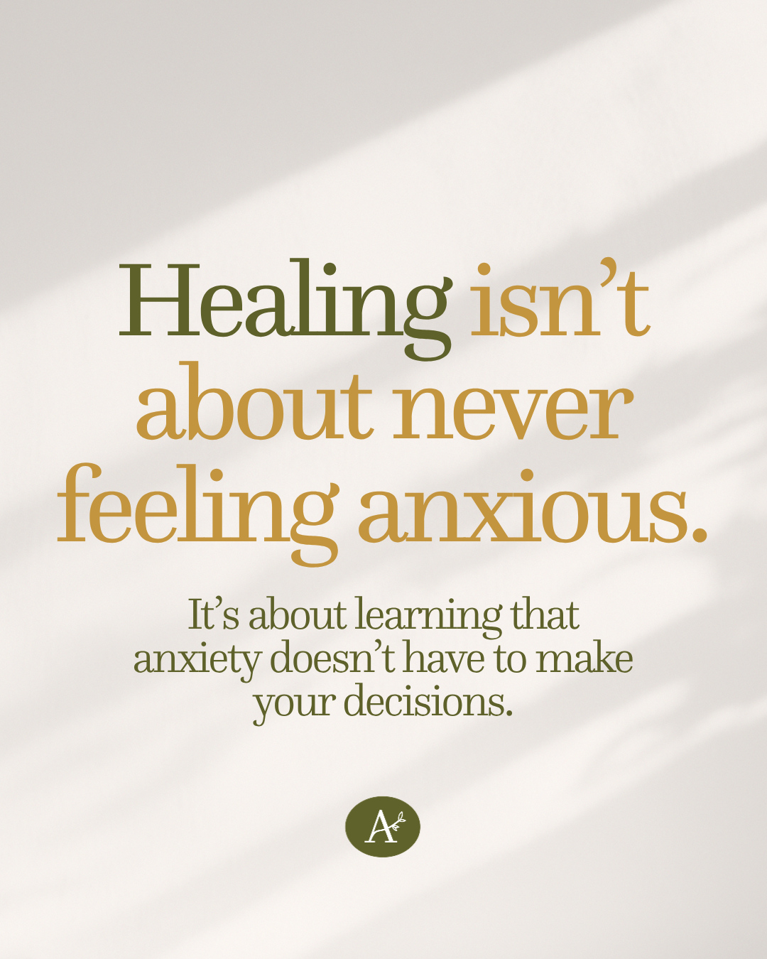 "Healing isn't about never feeling anxious. It's about learning that anxiety doesn't have to make your decisions."
You can feel anxious and still go.
You can feel afraid and still try.
You can have the thought without acting on it.
You don't have to wait until you feel completely confident, calm, or ready.
Sometimes the actions come first, and the confidence comes later. 💚
#TherapyWorks #HealingJourney #MentalWellness #MindBodyHealth #YouAreNotAlone #BreakTheStigma #SelfCareSupport #TherapyIsCool #HealingTogether #AustinTherapy #AustinAnxietySupport #TherapyInAustin #AustinHealing #ATXWellness #AustinCommunity #AustinMentalHealth #SelfCareAustin #AnxietyRelief #AnxietySupport #AnxietyRecovery #OCDRelief #OCDAwareness #OCDRecovery #OCDTreatment #TherapyForOCD #EndTheStigma #MentalHealthAwareness #CopingWithAnxiety #MentalWellnessJourney