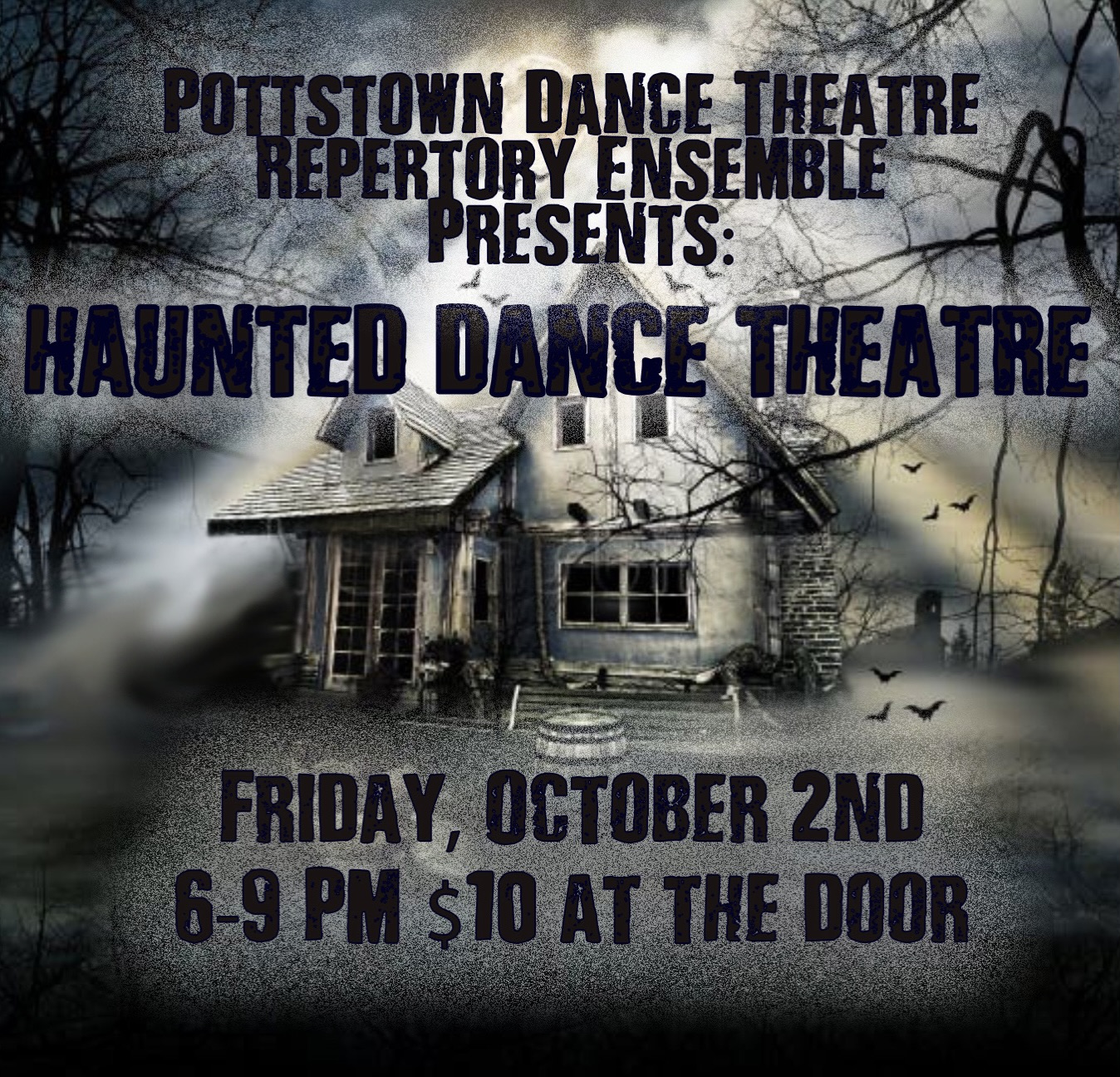 Join us Fri, Oct 2nd for the Pottstown Dance Theater Rep Ensemble’s Haunted Dance Theatre!
With dances set to “Psycho Killer”, “Thriller” and more! Includes refreshments and Halloween Fun. Costumes optional but encouraged! Proceeds benefit the PDT Repertory Ensemble:
Tickets are $10 at the door.
#halloweenfun #HalloweenForKids #spookyfun #ipickpottstown