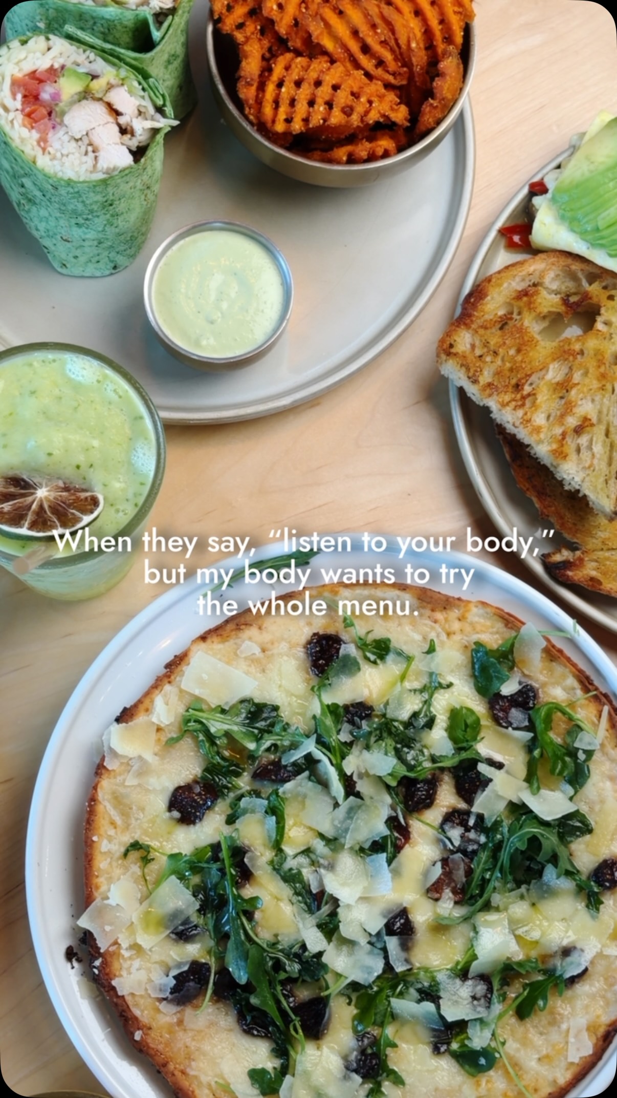 Listening to my body…
My body wants the whole menu. 🤷🏻♀️✨
Visit us today!
📍 10437 NW 41st St, Doral, FL 33178
#ListenToYourBody #MiamiEats #DoralEats #HonestRoots #Brunch