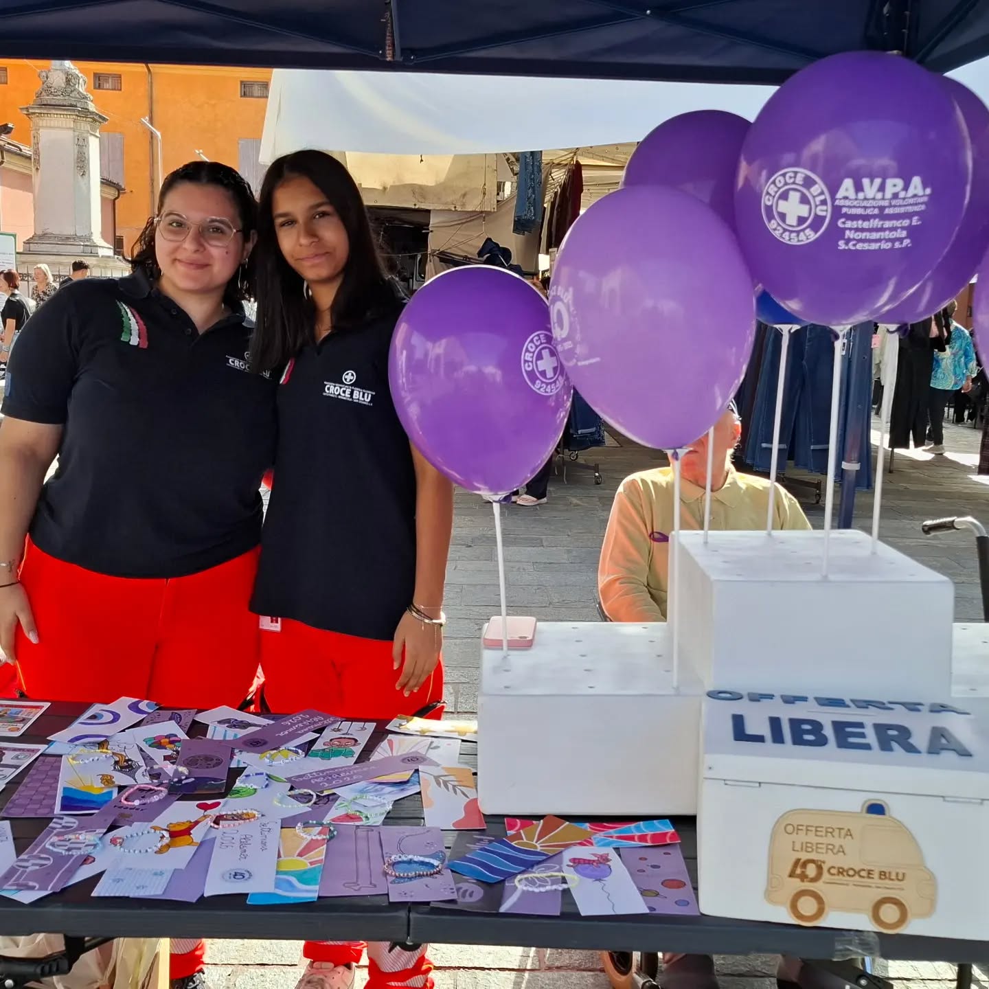 In Corso Martiri per l'evento sulla settimana Alzheimer 2026, pronti a darvi super gadget creati appositamente per l'occasione e giocare con voi! 💜
#settimanaalzheimer2026 #prevenzione #croceblucastelfranco