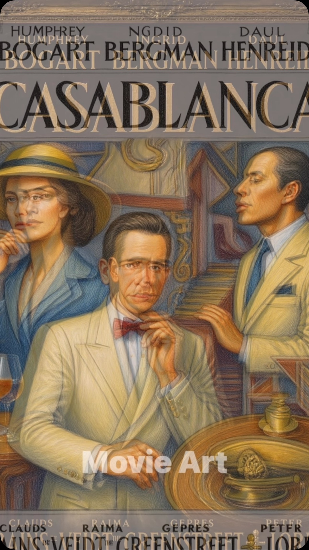This is a tribute to some of our favorite artists and movies.