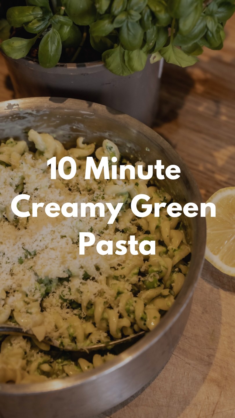 10-minute creamy green pasta 💚🍝
Proof that quick food can still be really delicious, healthy and nourishing. This is made with peas, fresh basil, Greek yoghurt, Parmesan, lemon and garlic, all blended into the creamiest green sauce and tossed through pasta.
It takes 10 minutes! You can also use a high-protein pasta if you want to up the protein (I love lentil or chickpea pasta)
Comment PASTA below and I’ll DM you the full recipe 💚
#QuickRecipes #HealthyPasta #EasyDinners #HealthyEating