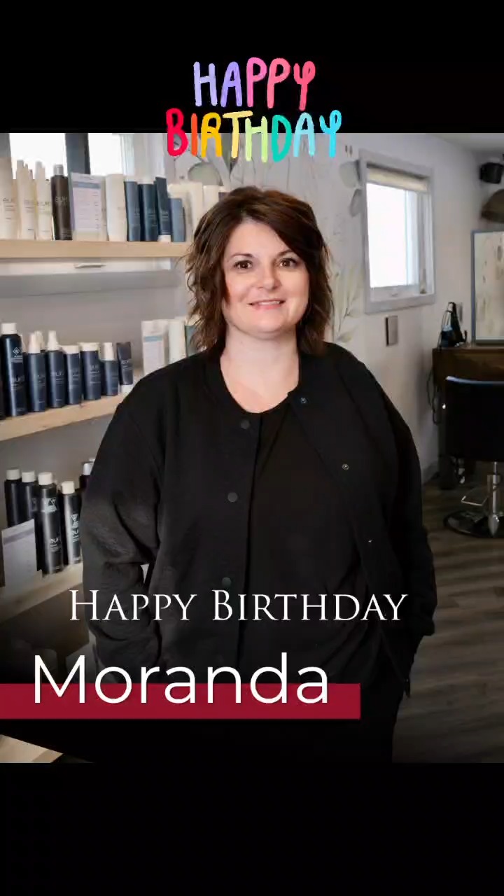 HAPPY BIRTHDAY MORANDA!!! Where would we be with our our Moranda??? She is the beating heart that keeps this salon running like a well oiled machine. Moranda if we could make every day like your birthday, we would because you deserve it. Happy Birthday Moranda 🥳