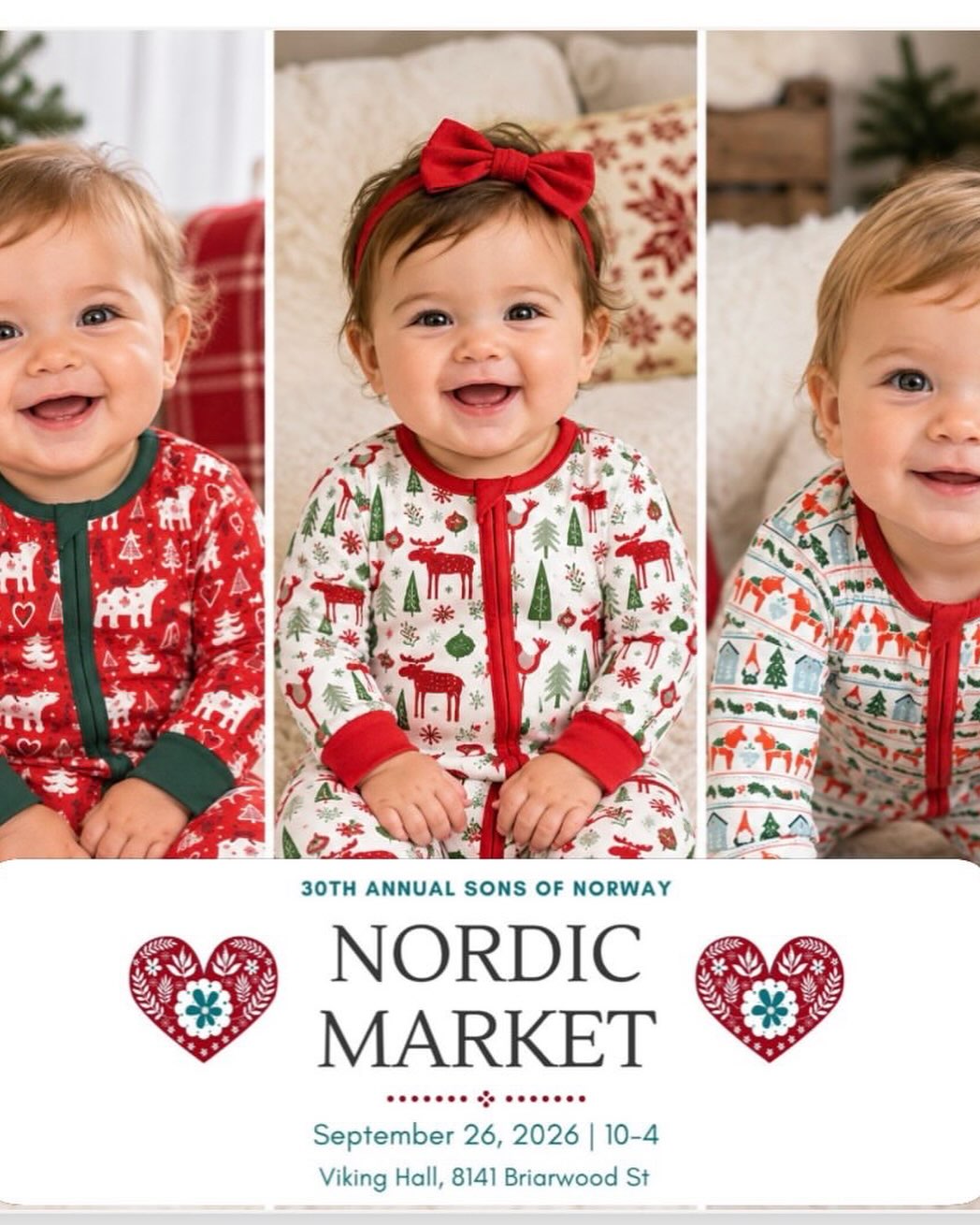 From @skogsbarn3: Our best selling PJs are fully restocked! First in person opportunity to stock up for the holidays is less than two weeks away! These sell FAST, so shop early if you hope to score matching family PJs this season! šš
#sonsofnorwayanchorage @sonsofnorwayanchorage #holidaypjs #bamboopjs #familypjs