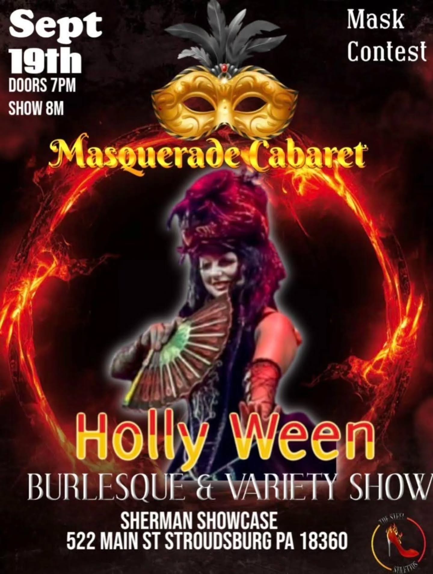 Meet your Cast: PERFORMER
Holly Ween !
"Burlesque's Scream Queen"
The Steel Stilettos Sherman Showcase
#thesteelstilettos #burlesque #variety #show @sherman_showcase