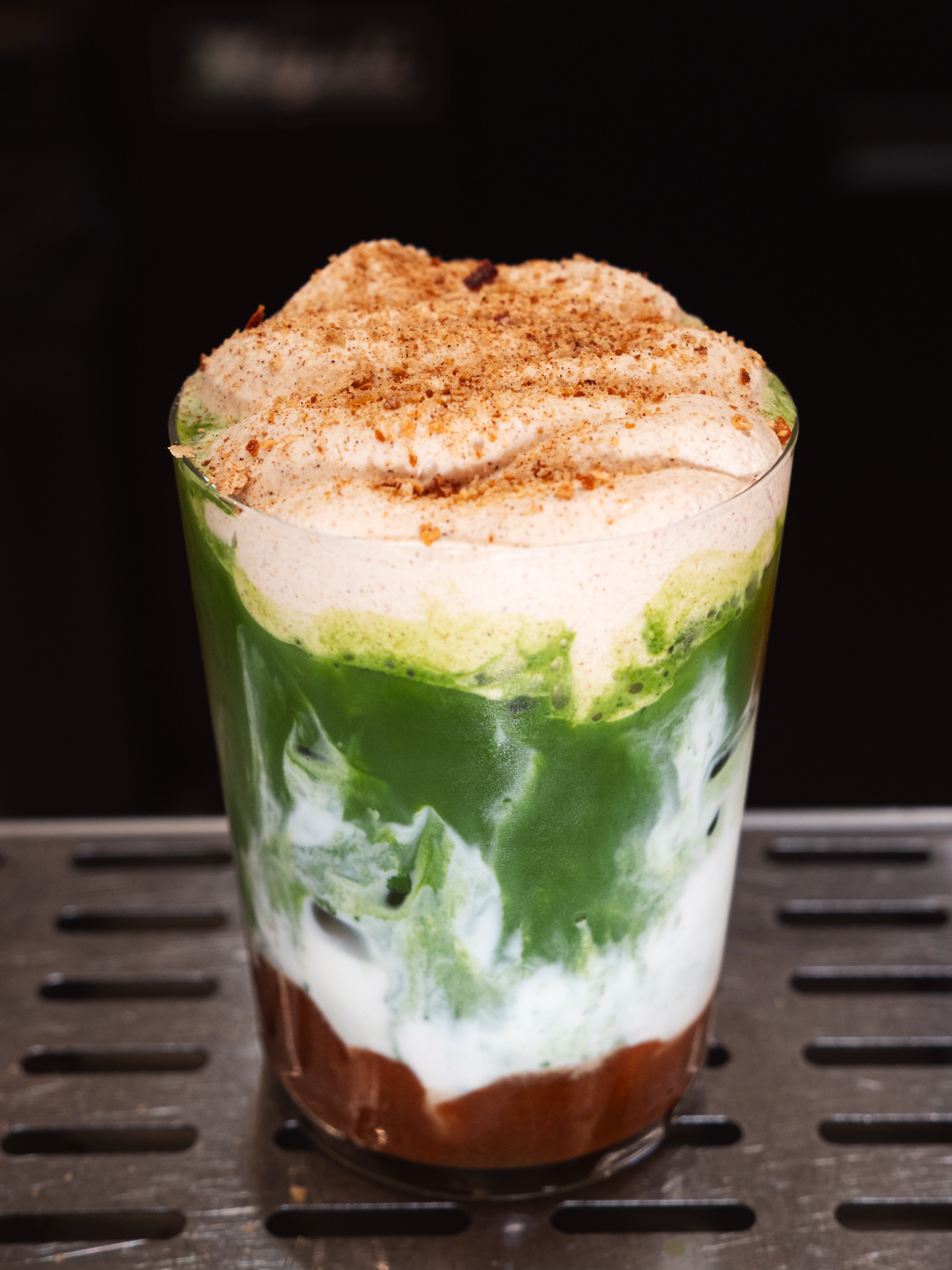Who said pumpkin spice was just for coffee? Try it with matcha or chai, topped with our much-loved mascarpone cream.