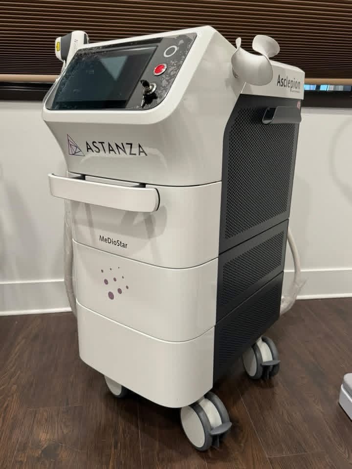 I will be selling some equipment for anybody who might be interested in adding this to what you offer -
A laser hair removal device - Astanza MedioStar Diode laser
And I have Genesis Radiofrequency Microneedling devices available
Very low pricing - I just want them to go to a good home