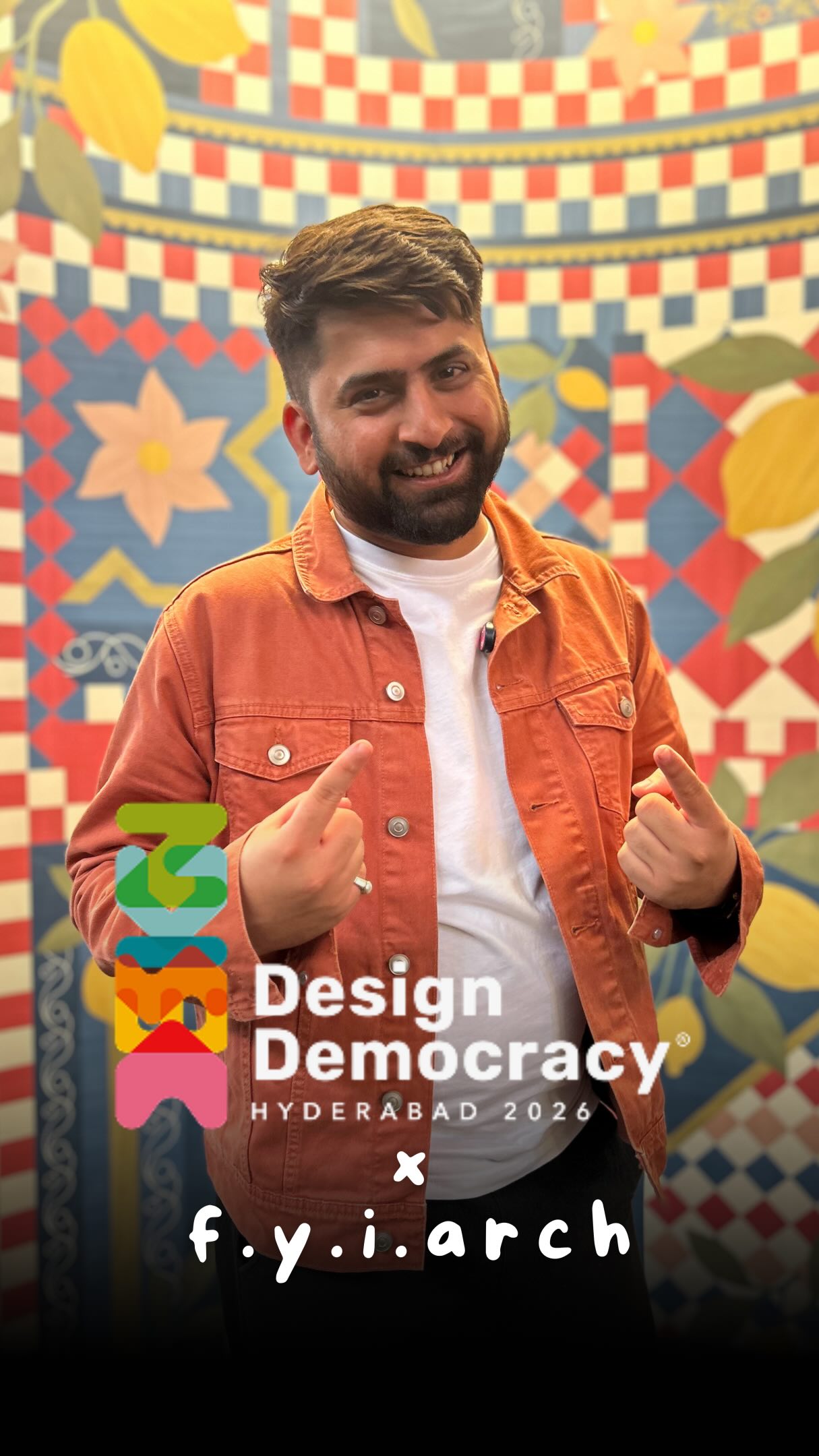 4 years. 4th consecutive year with Design Democracy.
We’re heading back to Design Democracy Hyderabad as the official Vlog Partner, and this year’s edition brings an even larger platform for architecture, interiors, products, materials and ideas.
It’s another opportunity for us to bring the event to our audience through our lens and document what’s worth seeing, discovering and talking about across the show.
Design Democracy 2026 takes place from 18–20 September at HITEX Exhibition Centre, Hyderabad.
This year, the event brings together 200+ exhibitors, 150+ panellists and 30,000+ visitors across all four exhibition halls, with four pavilions: Canvas, Atelier, Muse and the new Alchemy Pavilion.
You’ll also find the Museum of Telangana, Gallery of Sustainability, Precious Objects, The Art Edit, The Fabric of Design, and outdoor installations.
We’ll be there documenting another year of Design Democracy and bringing you along.
Comment “LINK” and I’ll send you the registration details.
Design Democracy, Design Democracy Hyderabad, design exhibition India, architecture exhibition, interior design exhibition, design event India, architecture events India, interior design events India, Hyderabad design events, Indian design, architecture and interiors, design showcase, design festival India, HITEX Hyderabad, fyiarch
