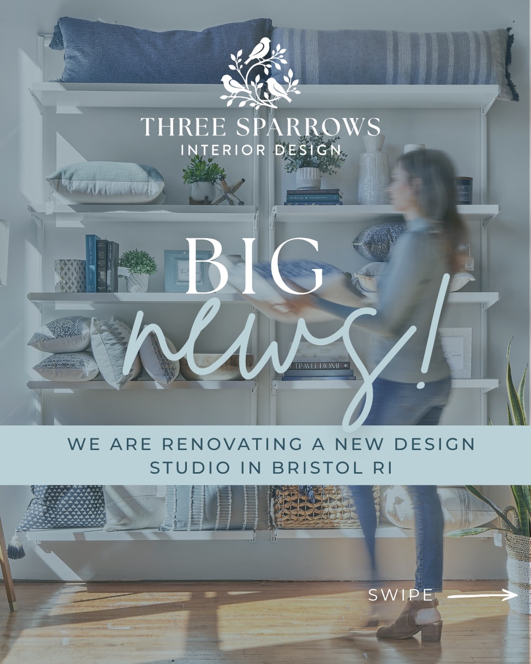 We have some exciting news to share! Three Sparrows Interior Design is putting down new roots in downtown Bristol. Beginning this fall, we’ll start transforming 44 State Street into our new studio and showroom, with plans to open in Spring 2027. Why Bristol, you ask?
My husband and I bought a historic building in downtown Bristol, that needed A LOT of Love. Built in the 1840s, it has served as the town’s post office, a beloved general store, and, more recently, an antique shop filled with treasures.
After loving restoring the 2nd and 3rd floors, we opened it as a vacation rental @themonrohouse , welcoming guests from across the country and overseas as well!
The current tenants, Jesse James Antiques decided to retire this year after 34 years in the building. While we are sad to see them go we are excited to become the next occupants of this special building.
Our new studio is being thoughtfully designed as a welcoming destination where clients can explore materials, design cabinetry with us, and browse furnishings.
Over the coming months, we’ll be sharing the renovation, along with behind-the-scenes moments, and updates leading up to our opening. We can’t wait to give you a closer look at everything we’ve been working on.