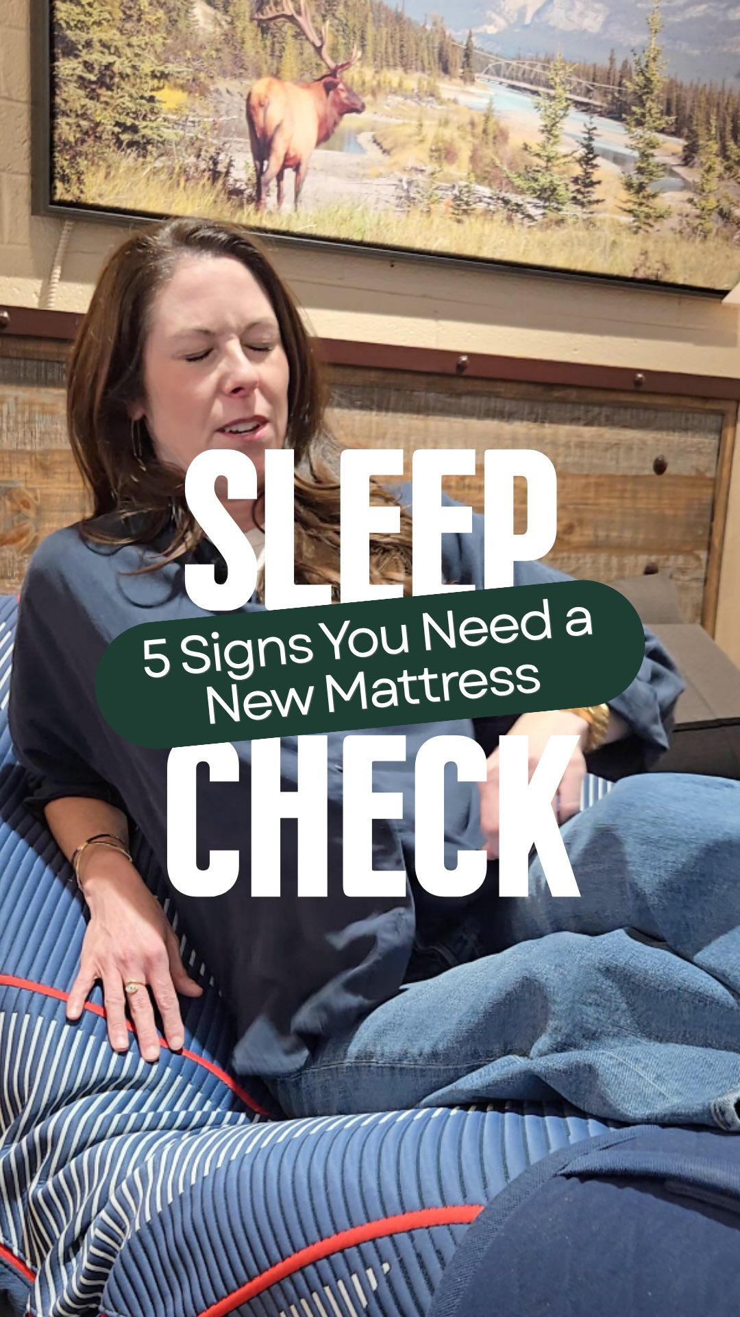 Hit three or more of these? It might be time for a new mattress. 🛏️
Here’s the quick checklist:
1- You wake up sore in the morning, and it eases up as the day goes on. Good news, that’s usually the bed, not your age.
2- You sleep better at a hotel than you do in your own bed.
3- You’re starting to notice dips or sagging in your mattress.
4- You toss and turn all night and just can’t get comfortable.
5- It’s been more than 8 years since you got it.
If three or more of these sound like your nights, your mattress is probably working against you.
Come see our sleep experts at the Sleep Center and let us help you get a real night’s rest.
#FlagstaffMattress #SleepExperts #DesignsWestHome #BetterSleep #FlagstaffAZ