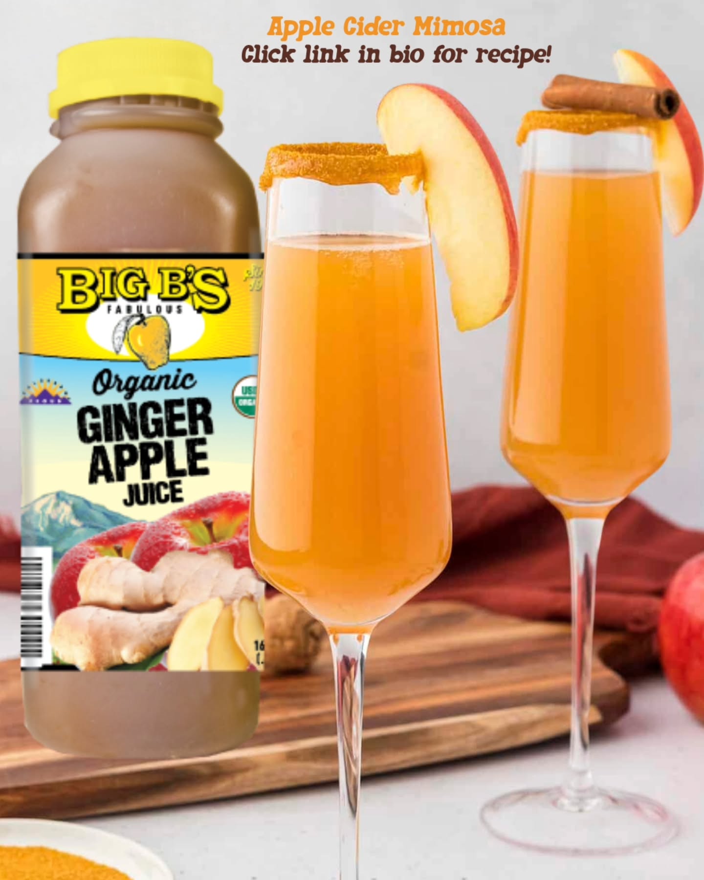🍎As you may have seen Big B's Juices were featured in the @californiafreshmarkets product spotlight and in that feature they included some great fall recipies!
🍰You can now find these by clicking the "Recipies" link in our bio!
🍂And do tell us which ways you love to use Big B's juices in your fall recipies?