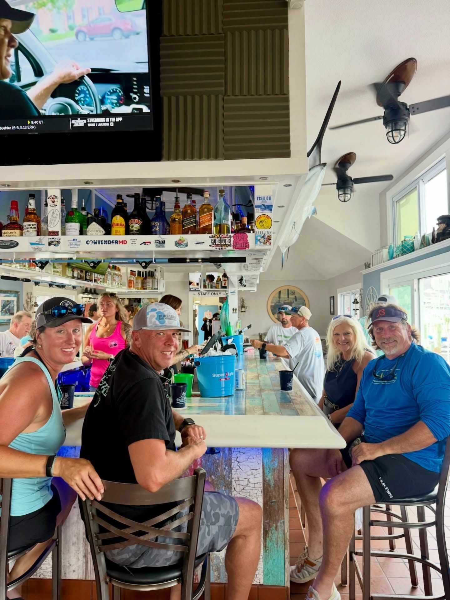 Back open TODAY at 3PM! 🎣🍻 We’ve missed you! Come see us, grab a drink and hang out at Reel Inn!