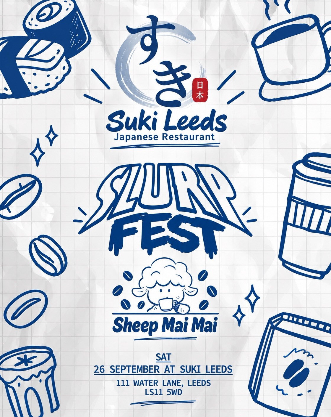 We’re on the Slurp Fest Leeds Coffee Trail! ☕️🏃♀️
Look out for Sheep Mai Mai on the Slurp Fest map and come find us at Suki Leeds, 111 Water Lane.
For Slurp Fest, we’ve prepared a special coffee menu featuring six different beans, available to enjoy through Pour Over & Siphon Coffee. ☕️
You can also discover a selection of Sheep Mai Mai coffee tools & brewing accessories — perfect for anyone who loves making great coffee at home.
Come by, collect your Slurp Fest stamp, explore our coffee tools and try something a little different from our coffee bar. 🙌
📍 Suki Leeds
111 Water Lane, Leeds LS11 5WD
See you on the trail! ☕️
#slurpfest #leedscoffee #sheepmaimai #sukileeds #coffeetools