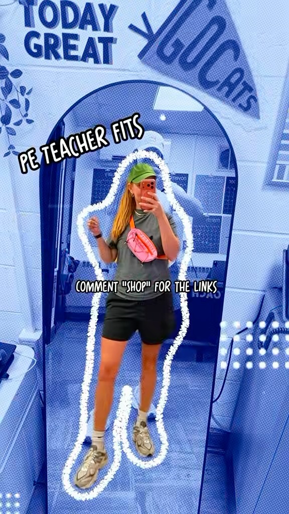 POV: you found the corner of Instagram where PE teachers actually understand the struggle of finding cute outfits you can ALSO teach in 🏃♀️👟✨
A week of PE teacher outfits 💪 because I want to look put together… but I also need to be ready to demonstrate a game, chase a ball across the gym, and hit 10,000 steps before lunch 😂
Comment ✨ SHOP ✨ for the links! 😎
Female PE teachers — I want to hear from YOU! 🫶
If your daily uniform involves sneakers, athletic wear, a whistle, and figuring out how to make “gym clothes” look cute… follow along! 👟💙
And tell me: what’s your FAV PE accessories ? Mine are my @getsprints fanny pack and @shopandi_ lanyard👇
@caliafitness @dickssportinggoods @adidas @newbalance @hoka @nike @on @crzyoga_us @target
#peteacher #FemalePETeacher #physicaleducation #TeacherOutfits #teacherootd