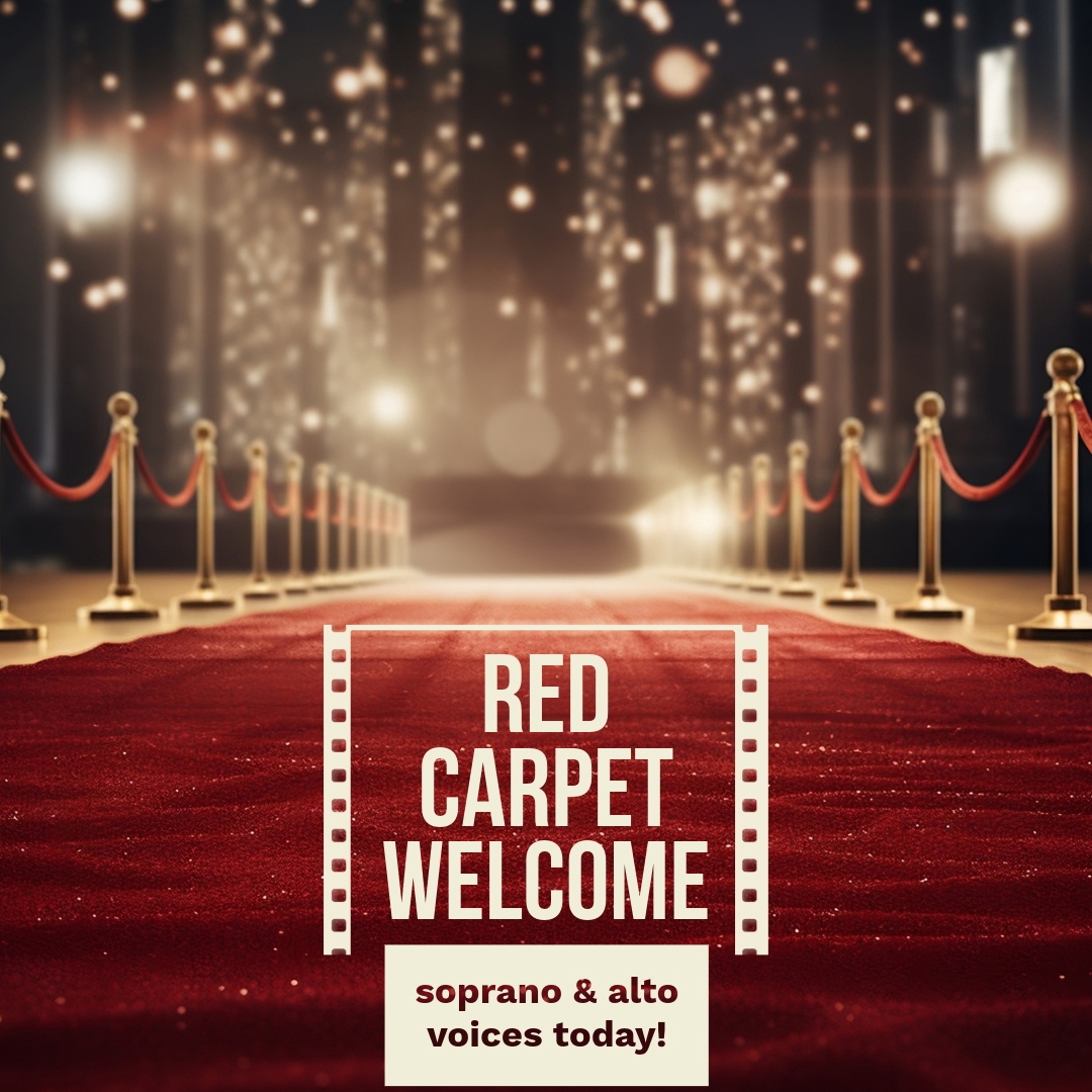 Today is the Day! New Soprano and Alto voices join the sectional practice, meet the leaders, sing with the director ... it's join day! Start's this afternoon! Details:
https://www.westernaires.club/post/rcw2026