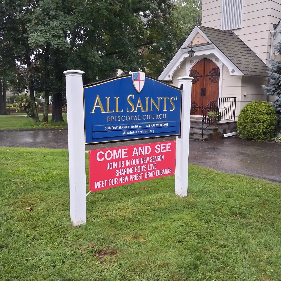 The downpour kept some of our friends and family home, but safe. So we will repeat the backpack blessing next week as well. Come and see!