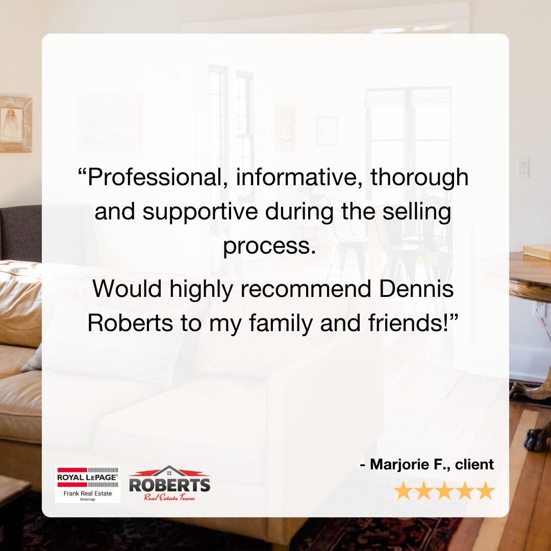 The best part of what we do? The people we get to do it for. 🤍🏡
Every client comes to us with a different goal, a different story, and a different vision for what’s next. Being trusted to help bring that vision to life is something we never take for granted.
And when our clients take the time to share their experience, it reminds us just how meaningful that trust is.
Thank you to everyone who has trusted The Roberts Team, shared a kind word, and allowed us to be part of your journey. We’re so grateful for you.
📲 Your next chapter starts with a conversation. We’re here when you’re ready.
#TheRobertsTeam #RoyalLePageFrank #ClientTestimonials #RealEstateWithCare #HomeJourneys
