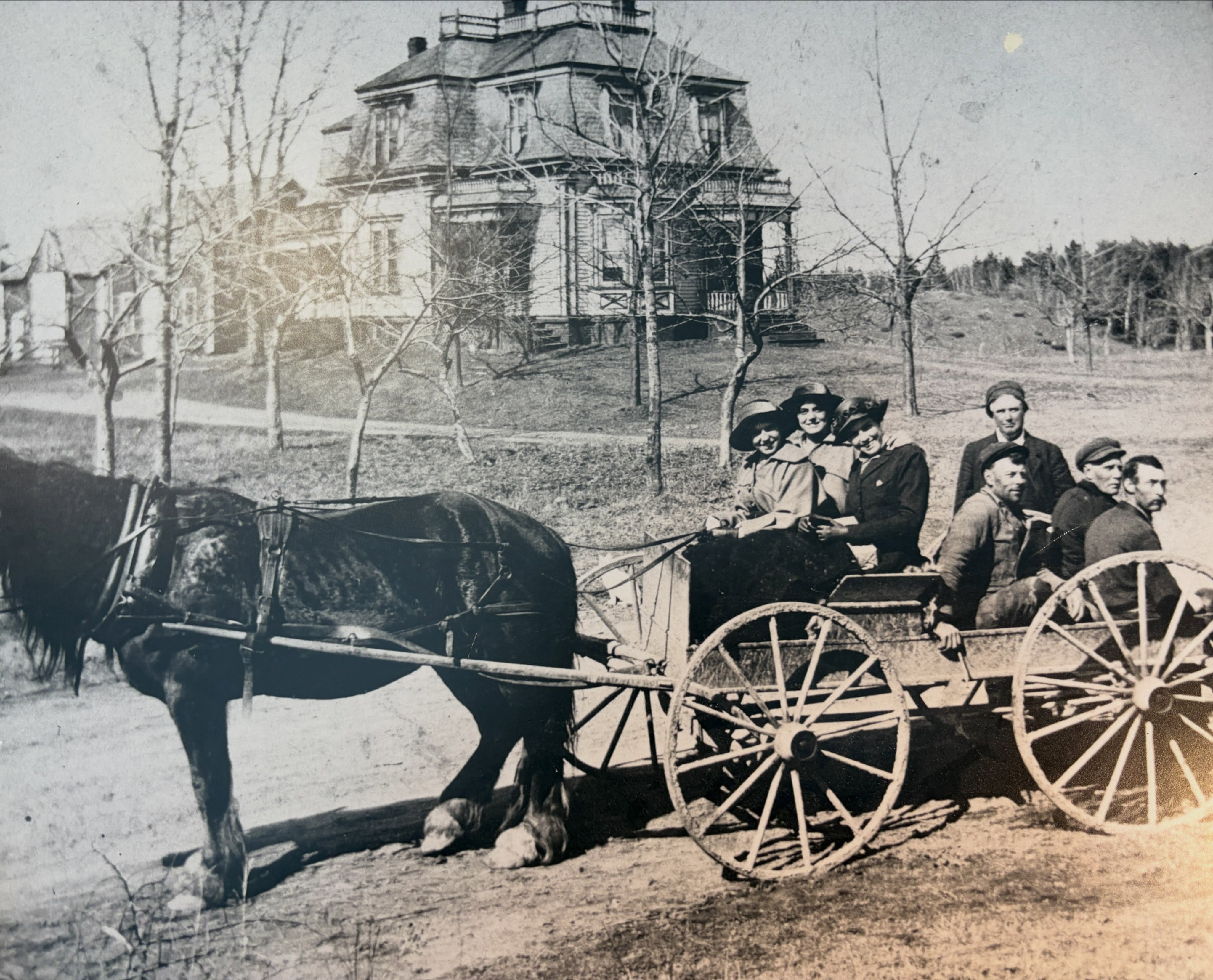A little look back at our building so long ago. We are open today 10-5.
