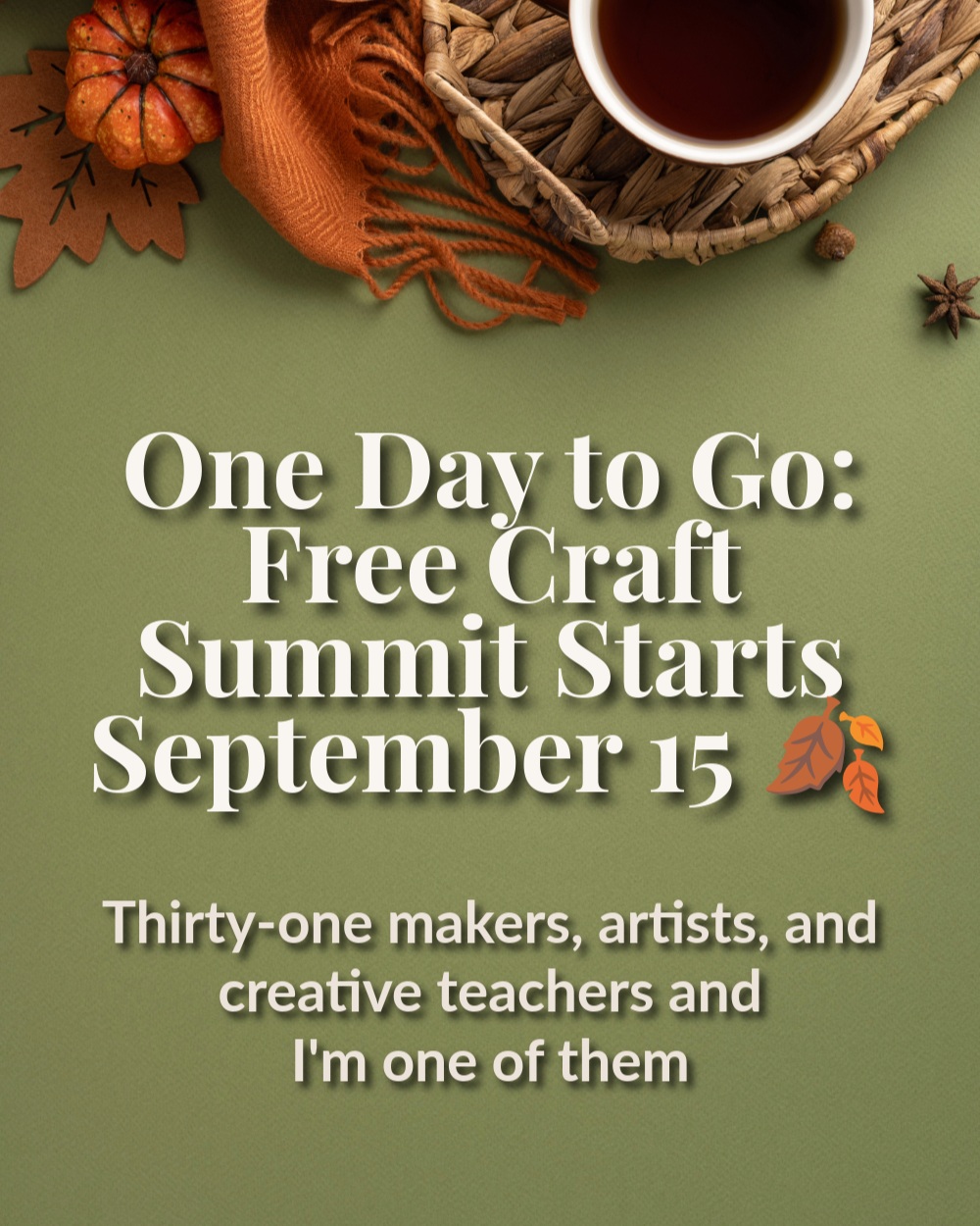 Free Craft Summit Starts September 15 — Save Your Spot 🍂
The Art of Handmade Summit goes live in one day — three free days of craft workshops covering machine knitting, paper crafts, botanical printing, embroidery, polymer clay, macramé, woodworking, and more, taught by 31 expert makers and artists.
I'll be teaching "Still Handmade, Just Faster: Why Machine Knitting Belongs in Every Maker's World" — a beginner-friendly machine knitting session for anyone curious about this often-overlooked craft.
Whether you love fibre arts, mixed media crafts, or want to learn a brand new handmade skill, there's a free workshop waiting for you. Register once for free access to all three days — no credit card, no experience required.
Save your free spot → link in comments
#ArtOfHandmadeSummit #FreeCraftWorkshops #HandmadeCommunity #LearnANewCraft #MachineKnitting #CraftWorkshopsOnline #MakerLife #FreeOnlineEvent #CraftClassesForBeginners #HandmadeCrafts