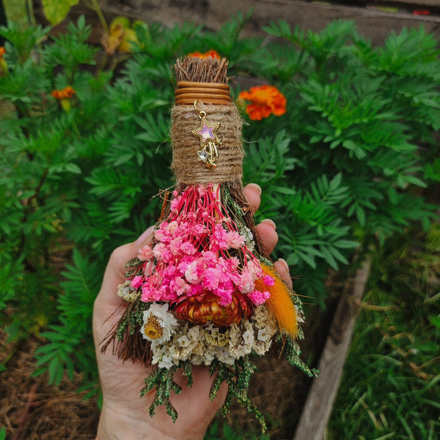New floral brooms 🌼✨️