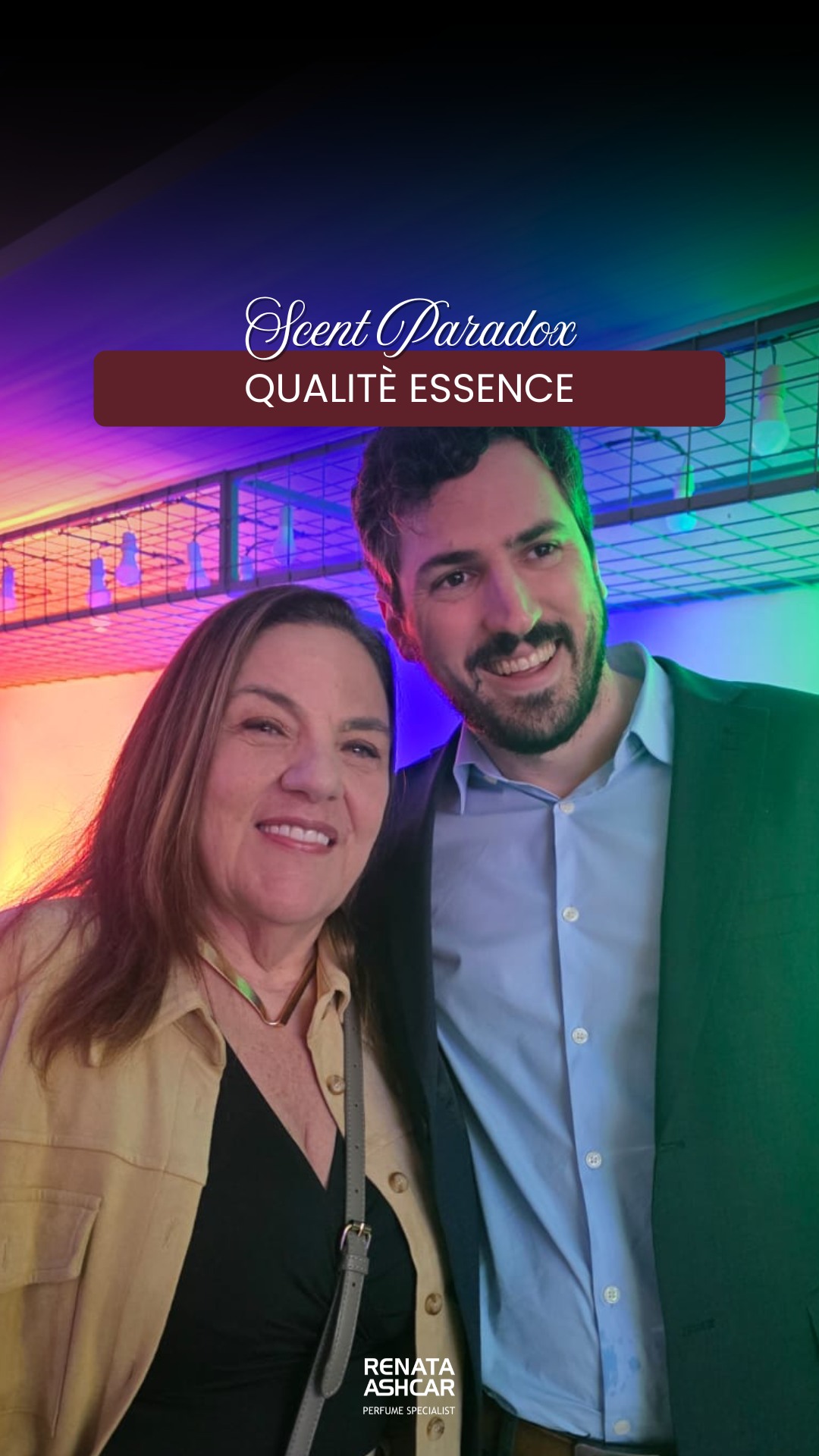 SCENT PARADOX
QUALITÉ ESSENCE
✨ Fui convidada pela @qualiteessence a conhecer tendências em perfumaria e confesso: amo esses eventos! São pura inspiração, um encontro de amigos queridos, ideias, sensações e muitas conexões.
🌗 Com o tema Scent Paradox, pudemos explorar a beleza dos contrastes que tornam o universo da perfumaria sempre tão fascinante.
🌿 Pudemos apreciar um ingrediente exclusivo da @mane_1871_ e, depois, conhecer sua aplicação na perfumaria, seguido de um happy hour em que descobrimos diferentes produtos inspirados no conceito e até drinks criados a partir do mesmo tema.
💫 Um conteúdo encantador e envolvente, que reforçou o poder das fragrâncias de transformar ideias em experiências, sensações e produtos.
🤍 Meu muito obrigada aos queridos amigos Andre Massara e Itaguacy Ibrahim por esse convite e por mais uma experiência tão especial.
#QualiteEssence #ScentParadox #Perfumaria #Fragrancias #Inspiracao