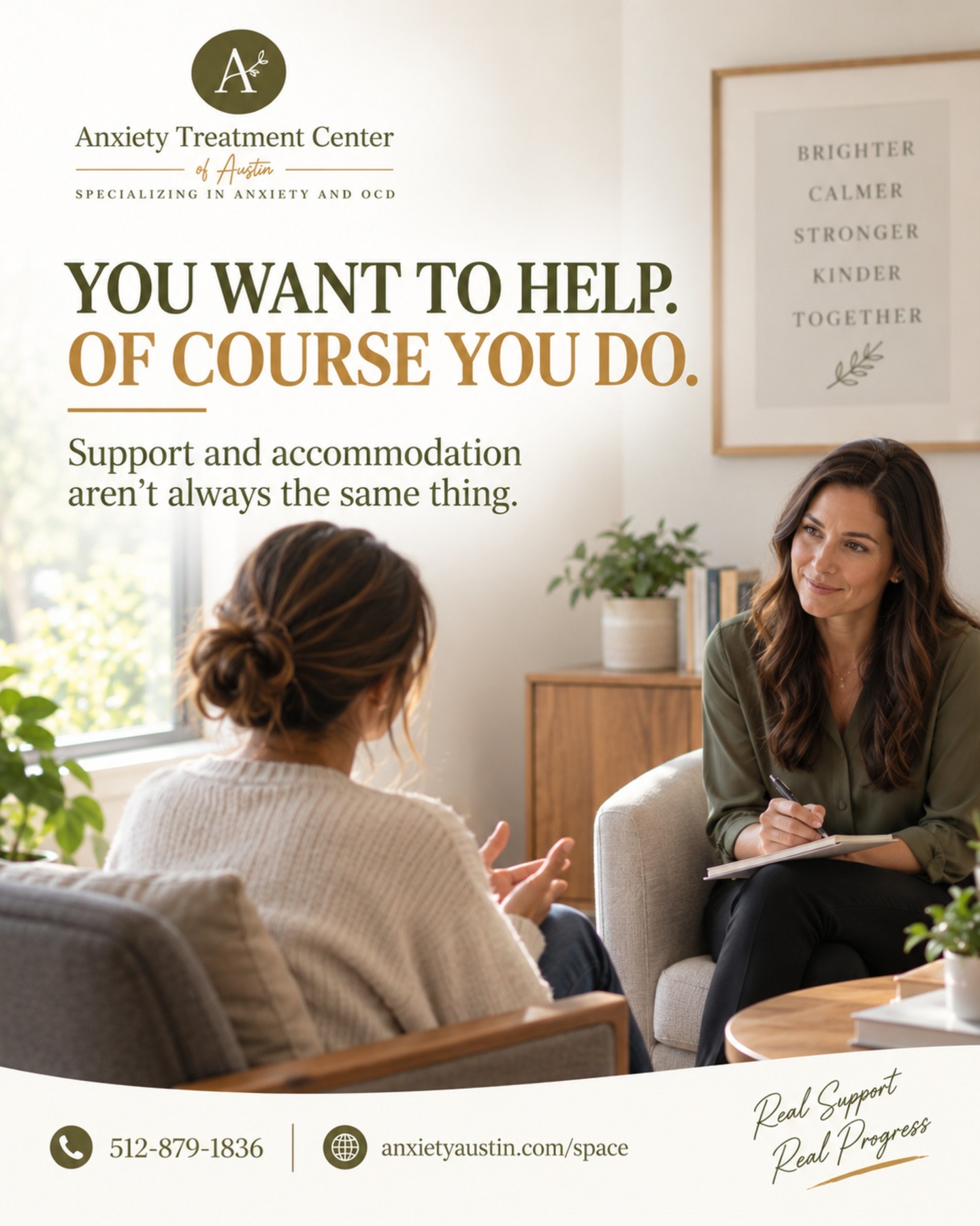 When your child is anxious, helping them avoid whatever is upsetting them can feel like the most loving response.
Sometimes, though, families can unknowingly begin reorganizing routines around anxiety.
SPACE, or Supportive Parenting for Anxious Childhood Emotions, is a parent-based treatment for children and adolescents with anxiety, OCD and related concerns. Parents learn ways to respond supportively while reducing accommodations they may be making around symptoms.
An interesting part? In most cases, the child doesn’t need to attend the sessions.
🤝 Discover how SPACE gives parents practical tools for responding to childhood anxiety: