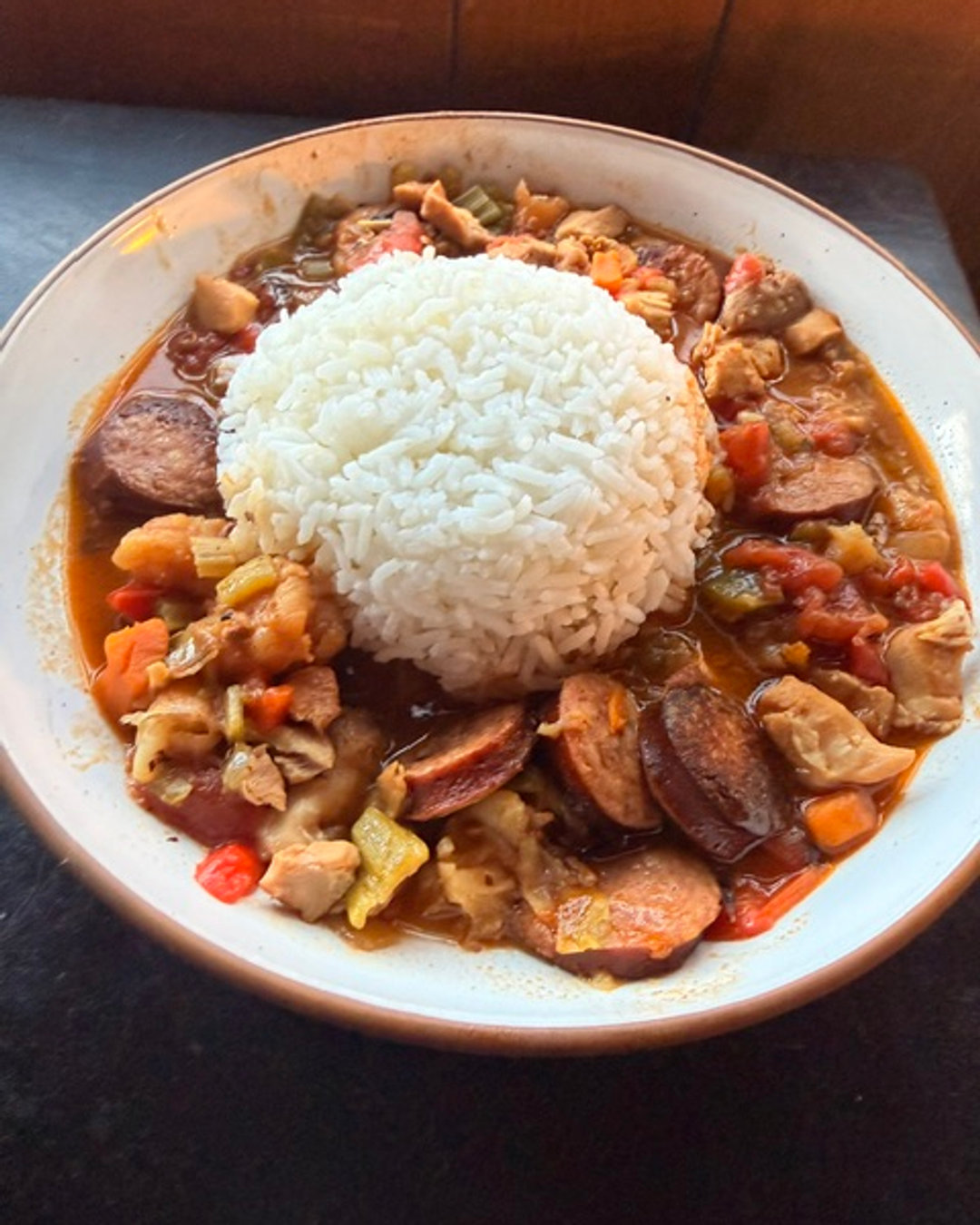 Sorry I've been posting less lately; classroom professing has kept me busy and kept me from my kitchen professing. Shortcut gumbo that still tastes like you slaved all day—Instant Pot Gumbo with an oven-roasted roux. Ready in a fraction of the time and full of deep, authentic flavor. Link in Bio
#InstantPotGumbo #GumboRecipe #DinnerIdeas #ComfortFood #Foodie #WeeknightMeals #Seafood