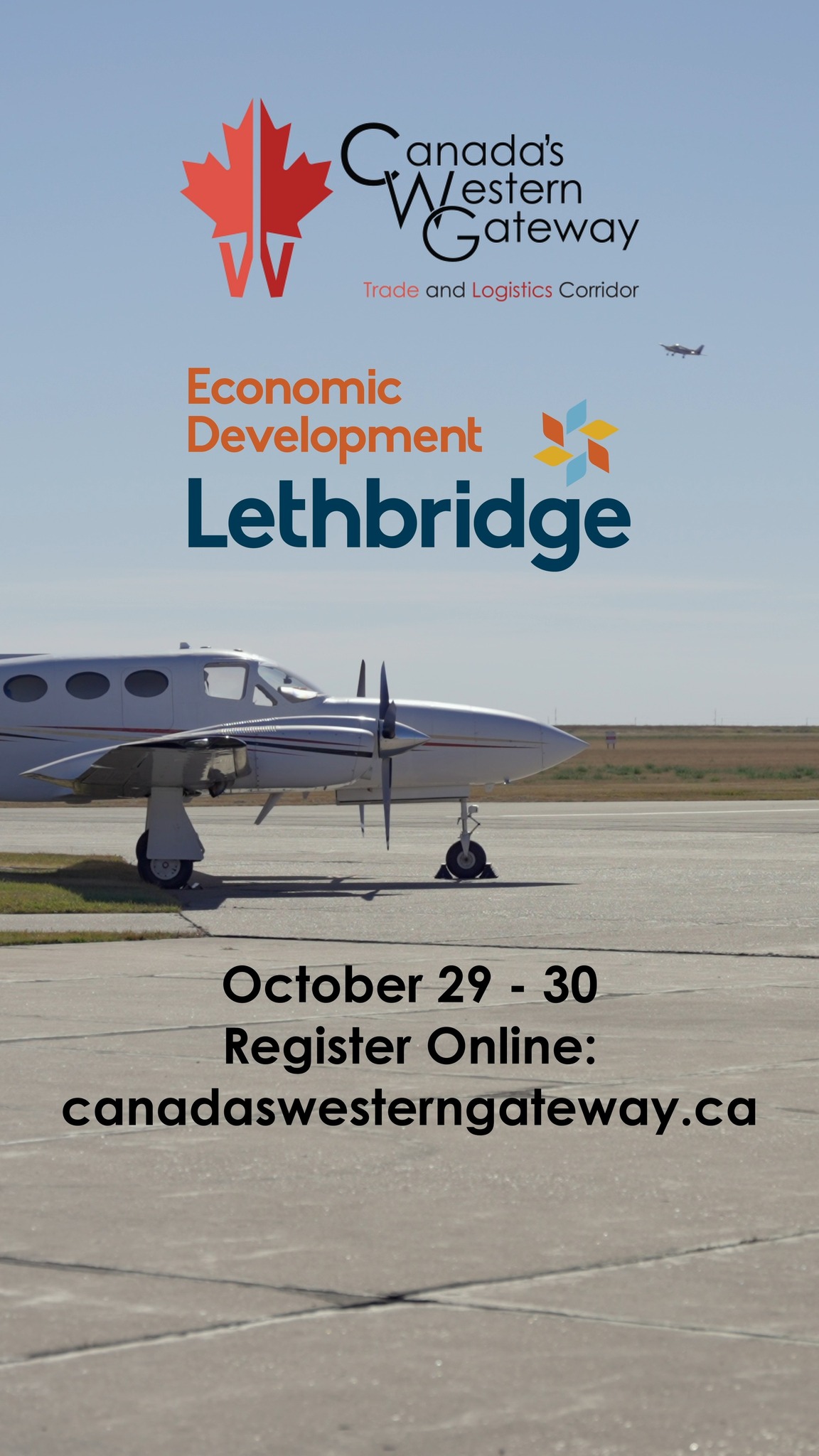 Presented by Canada's Western Gateway Trade and Logistics Corridor and Economic Development Lethbridge, In Motion is a two-day conference bringing together the people and industries shaping trade, transportation, and logistics in Western Canada.
Taking place October 29 & 30, 2026, this event creates a space for industry leaders, businesses, and regional partners to connect, exchange ideas, and explore opportunities across the corridor.
Two days of conversations, connections, and perspectives focused on where our region is headed next.
Join the momentum. Register online for In Motion to secure your spot today:
www.canadaswesterngateway.ca/event