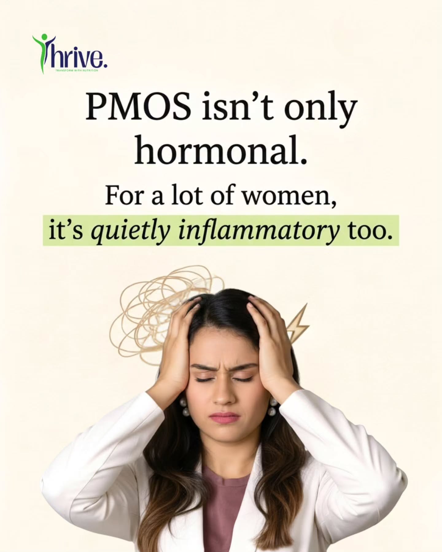 PMOS isn’t just about hormones your overall health matters too. 🌿
From balanced nutrition and healthy fats to gut-friendly choices, better sleep, stress management, and consistent movement, supporting your health takes a bigger-picture approach.
There’s no single food or habit that fixes everything. It’s about finding the right combination for your body and your needs. 💚
DM “PMOS” and we’ll help you understand where to start.
.
.
.
#PMOS #HormoneHealth #WomensHealth #NutritionForWomen #ThriveWomanNutrition
