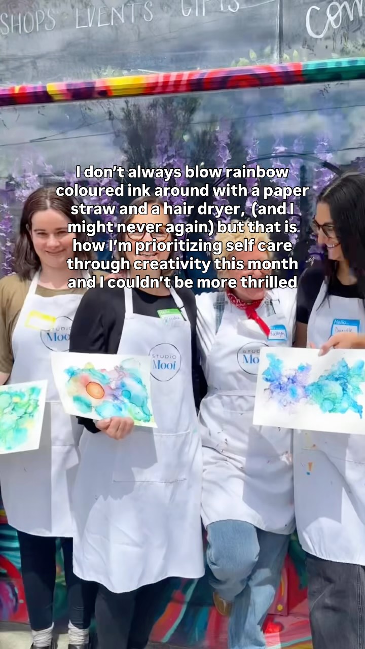 Consider this your reminder to do something creative just for the sake of it - no further explanation needed!
Join @kathrynboydfinearts for a 2-hour Alcohol Ink Painting workshop where play, relaxation, and connection come first. No experience needed, just curiosity and a willingness to let the ink surprise you. Register today to save your seat!
🌈 Alcohol Ink
🗓️ Fri Oct 9th 2025
⏰ 7pm to 9pm
📍 Studio Mooi, 926 Kingston Rd, Toronto
Kingston Road Village | East End Toronto | Upper Beaches Toronto | The Beaches Toronto | Workshops Toronto | Paint Night Toronto | Art Workshop Toronto | DIY Toronto | Girls Night Out Toronto | To Do Toronto | Date Night YYZ