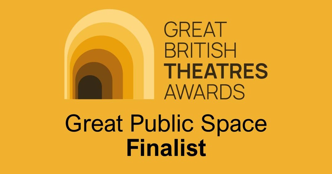 The category finalists for the inaugural Great British Theatres Awards have been announced, and GCT is one of them!
We’ve been shortlisted as a Great Public Space, an award to a theatre “with a space beyond the auditorium that is well-loved and well used by the community or a specific user group. The Great Public Space finalists’ cafés, gardens, play areas and libraries provide welcoming places to work, play, meet others or simply keep warm, often without visitors needing to buy a ticket.”
Organised by Theatres Trust, the awards recognise theatres and their champions for making an outstanding contribution to the UK’s cultural life, and form part of Theatres Trust’s 50th anniversary celebrations, marking five decades of championing the UK’s theatres and the communities that depend on them.
The winners will be revealed at the Great British Theatres Awards ceremony at Central Hall Westminster on Monday 2 November 2026.
Wish us luck!