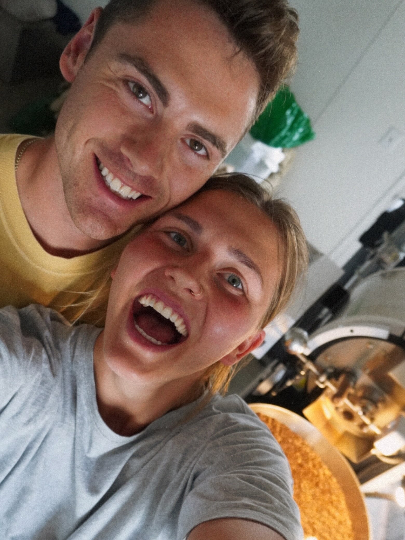 One rule we have in our roastery: whoever’s roasting gets to decide what’s playing on the speaker. This guy has been doing pretty much all the roasting for the last 6+ months. But with harvest starting any day now, Kaleb will be headed out to the fields, and your girl will be taking over the roaster.. let’s just say the music is about to get a whole lot more tasteful! 😉
Add your favorite song or albums in the comments!