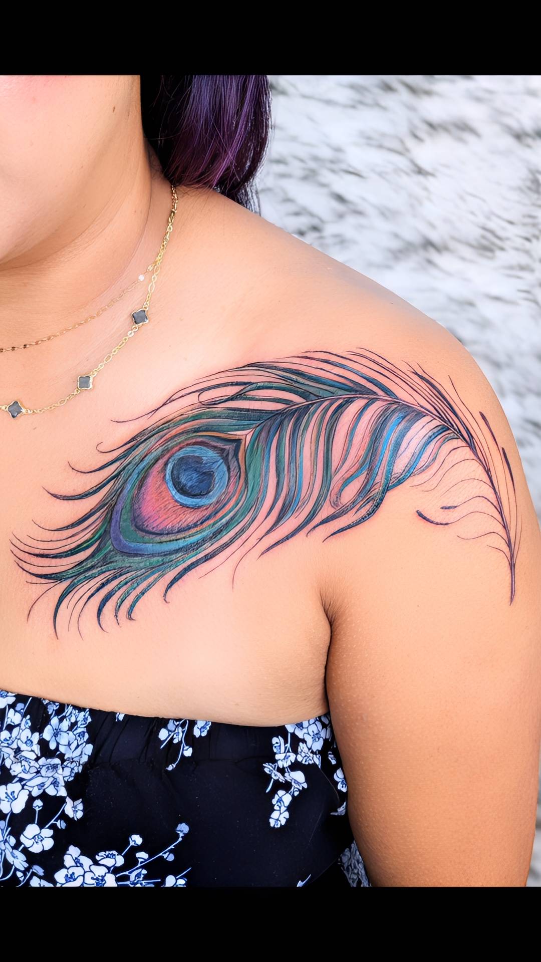 Peacock feather shoulder tattoo 🦚
#tattoo
#zentattoo
#peacockfeathertattoo
#peacock
#tattoos